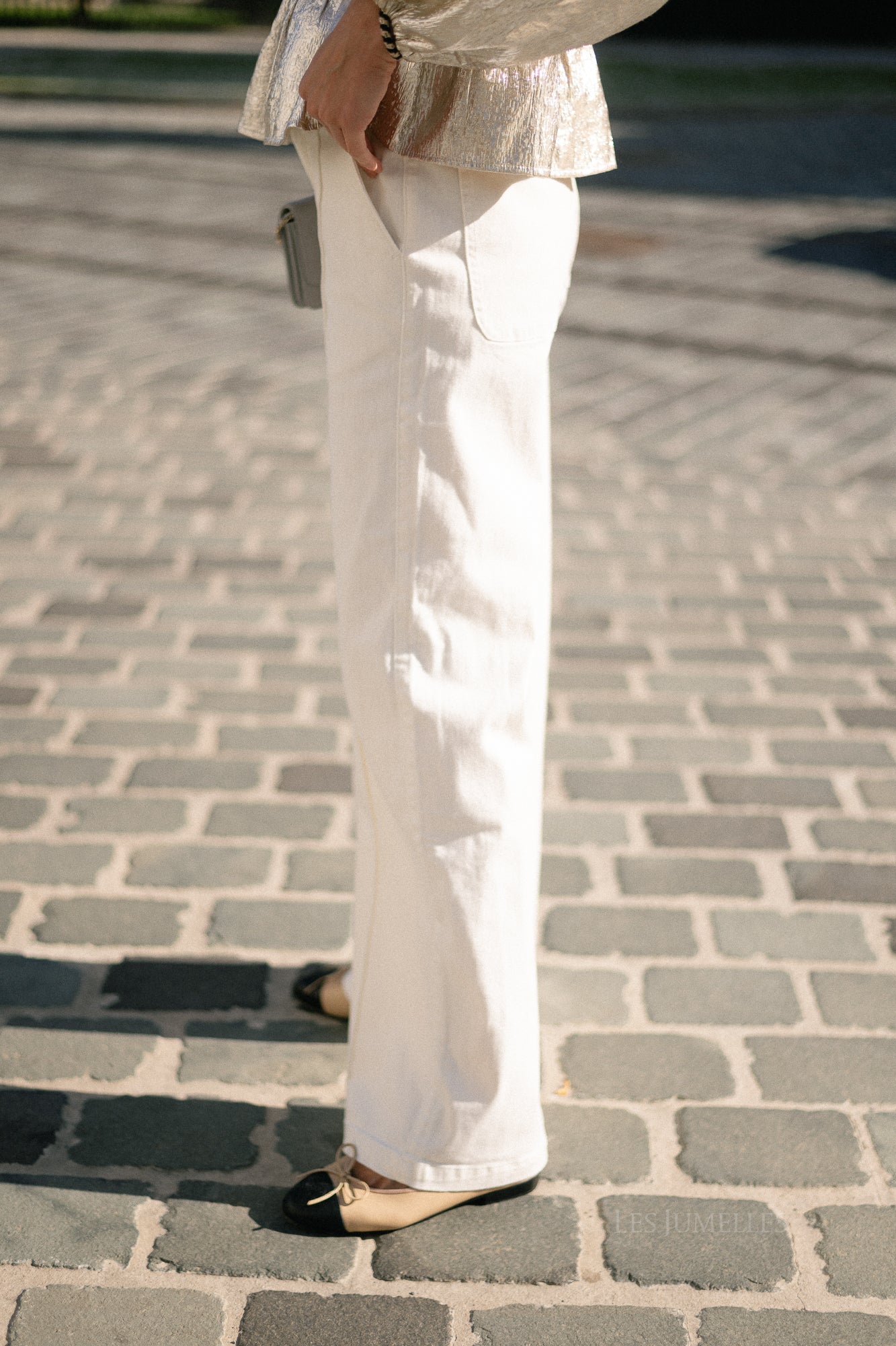 CariSW mid jeans off white