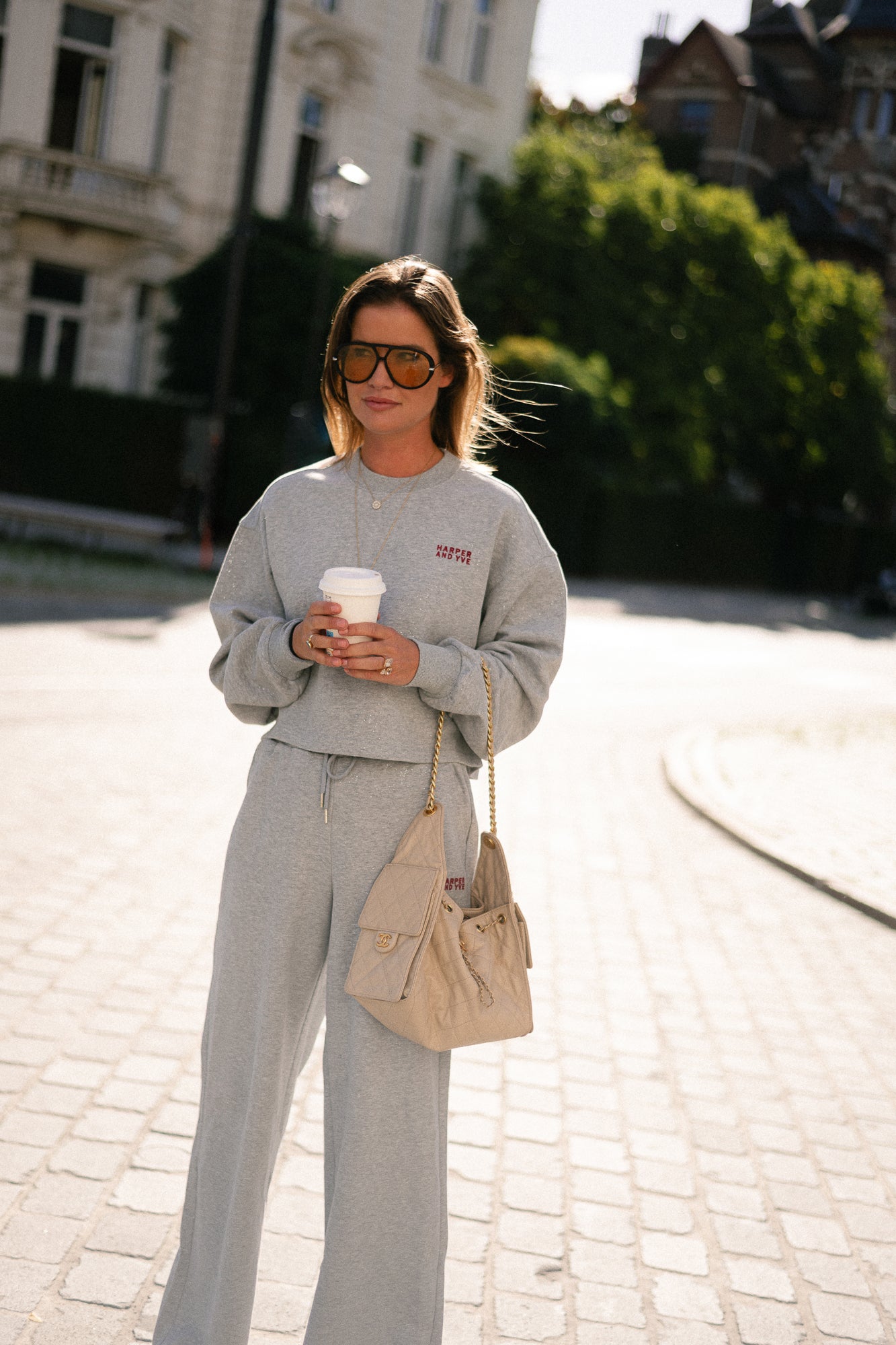 Darcy sweater sparkling grey