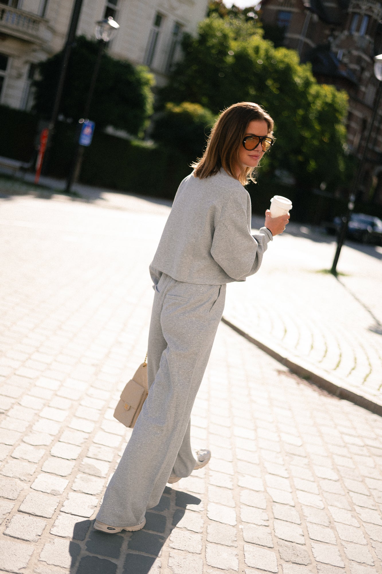 Darcy sweater sparkling grey