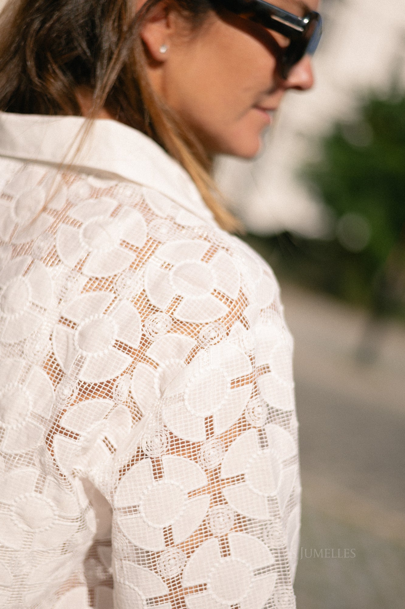 YASMillo LS shirt star white