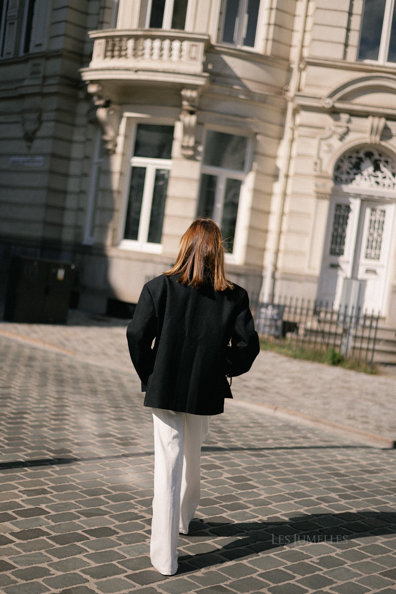 Chloe oversized blazer zwart
