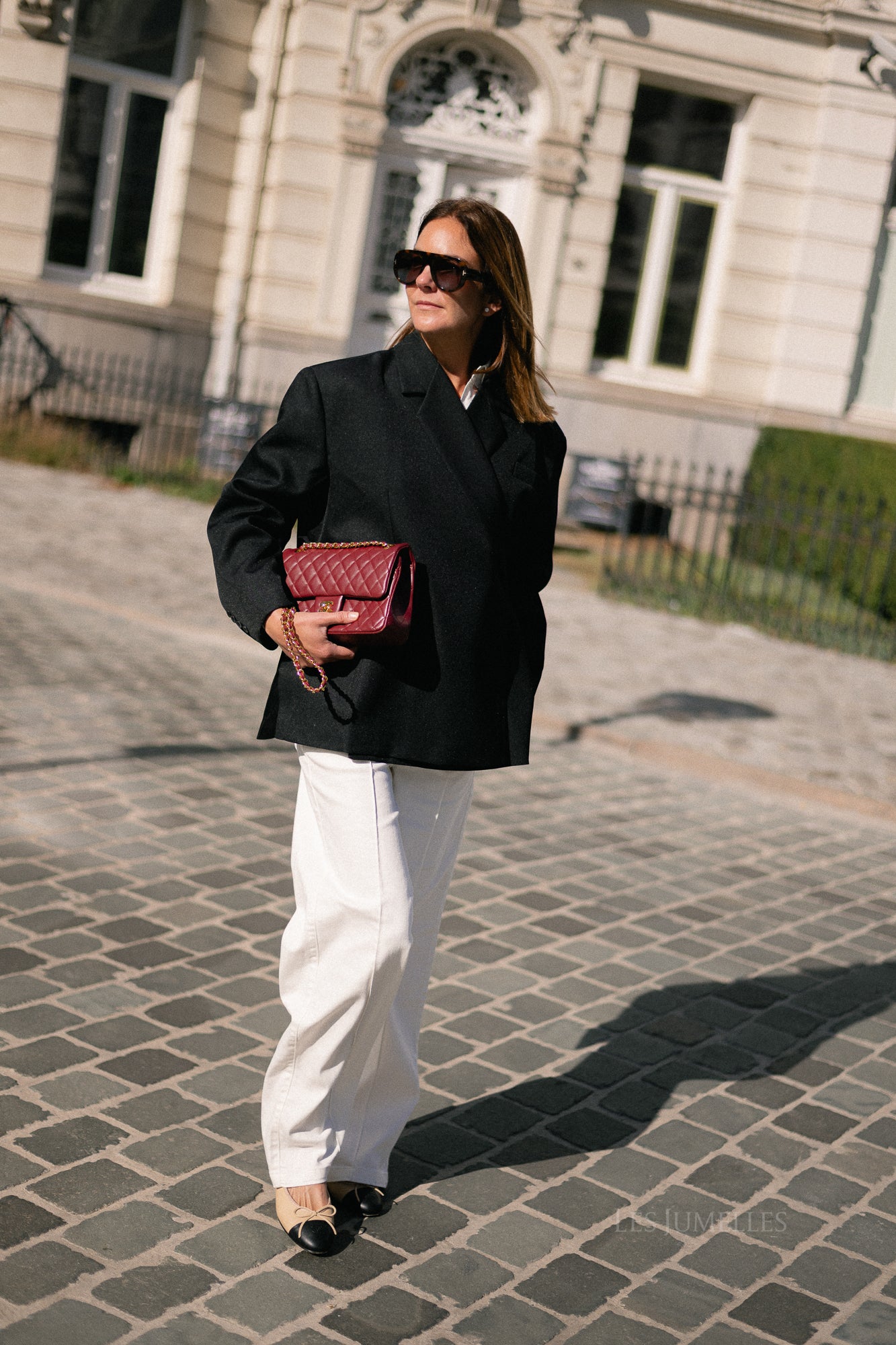 Chloe oversized blazer zwart