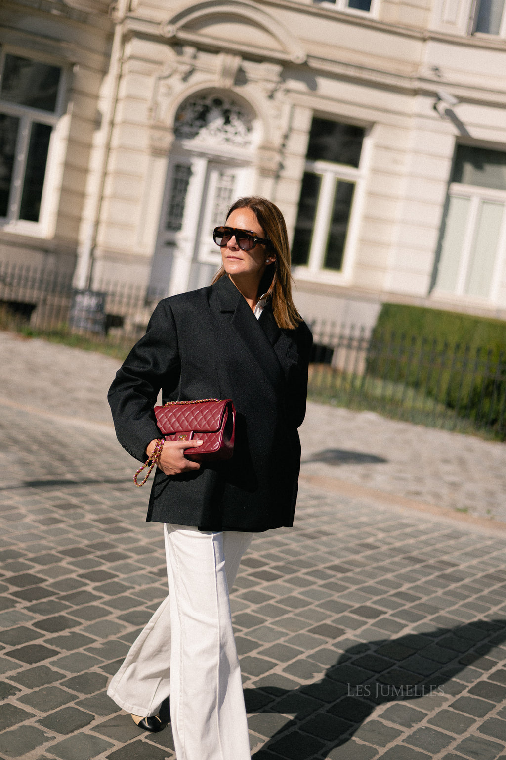 Chloe oversized blazer black