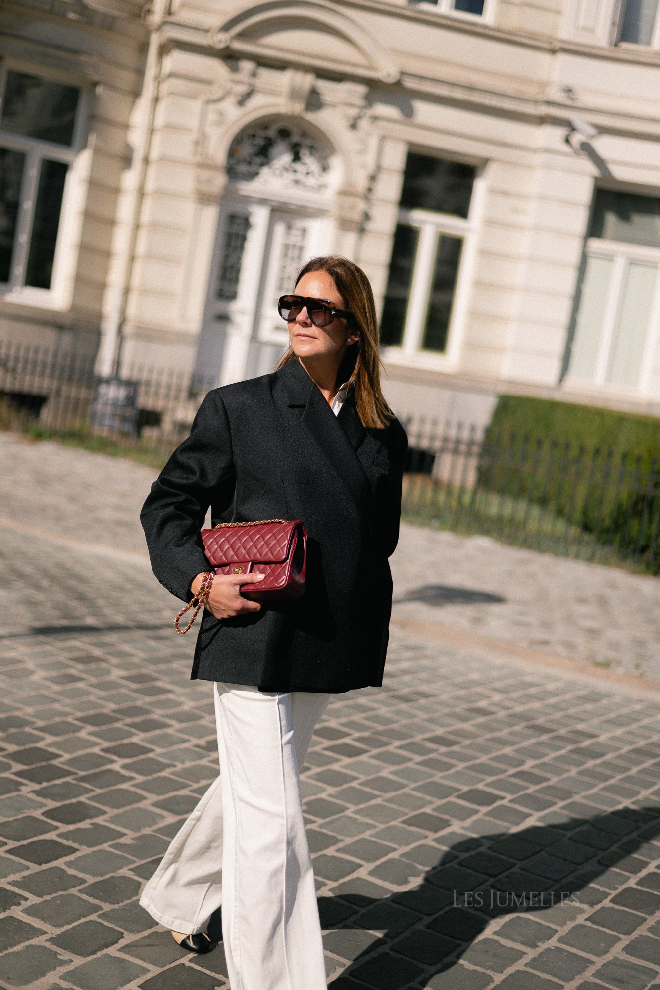 Chloe oversized blazer zwart