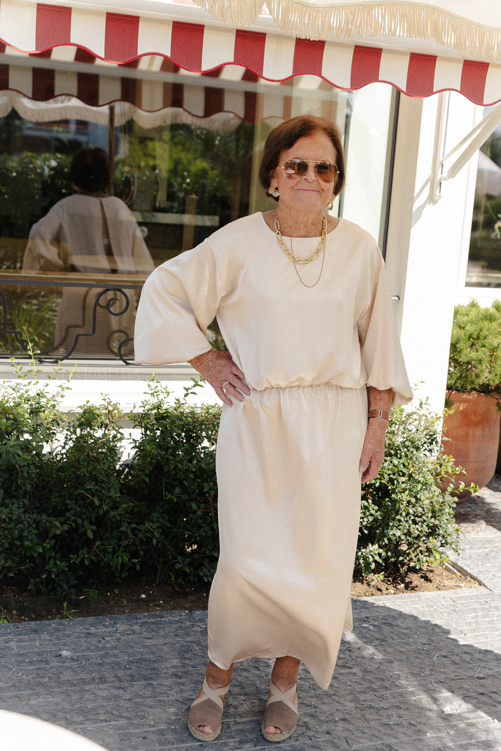 Lucia dress pearl