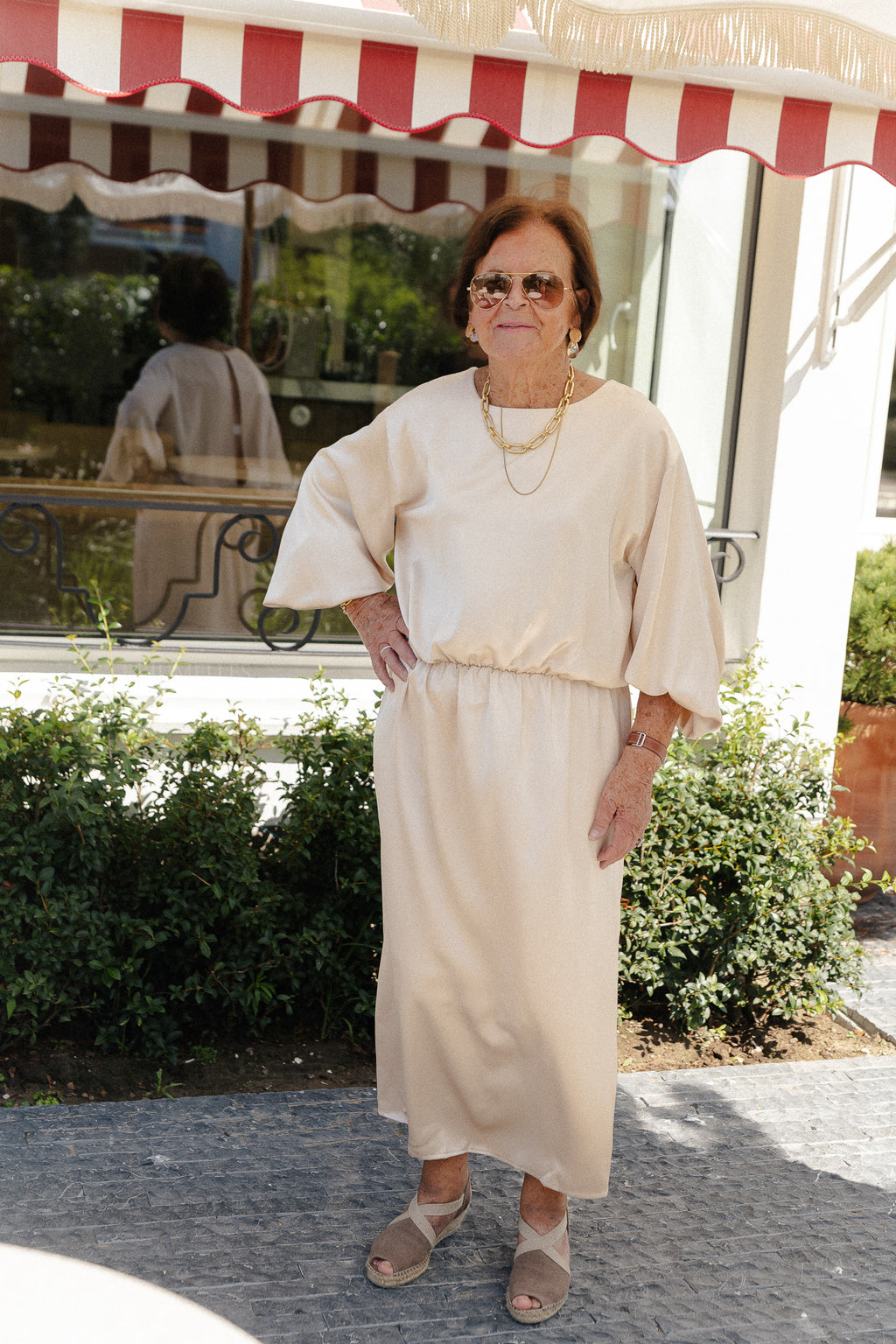 Lucia dress pearl