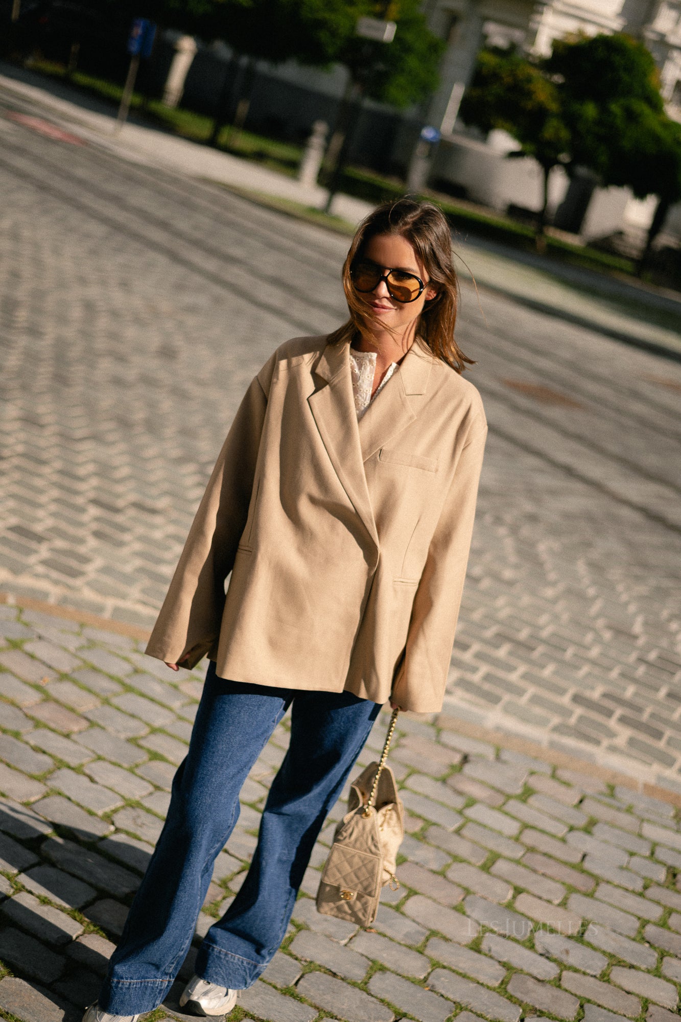 Tirza blazer beige