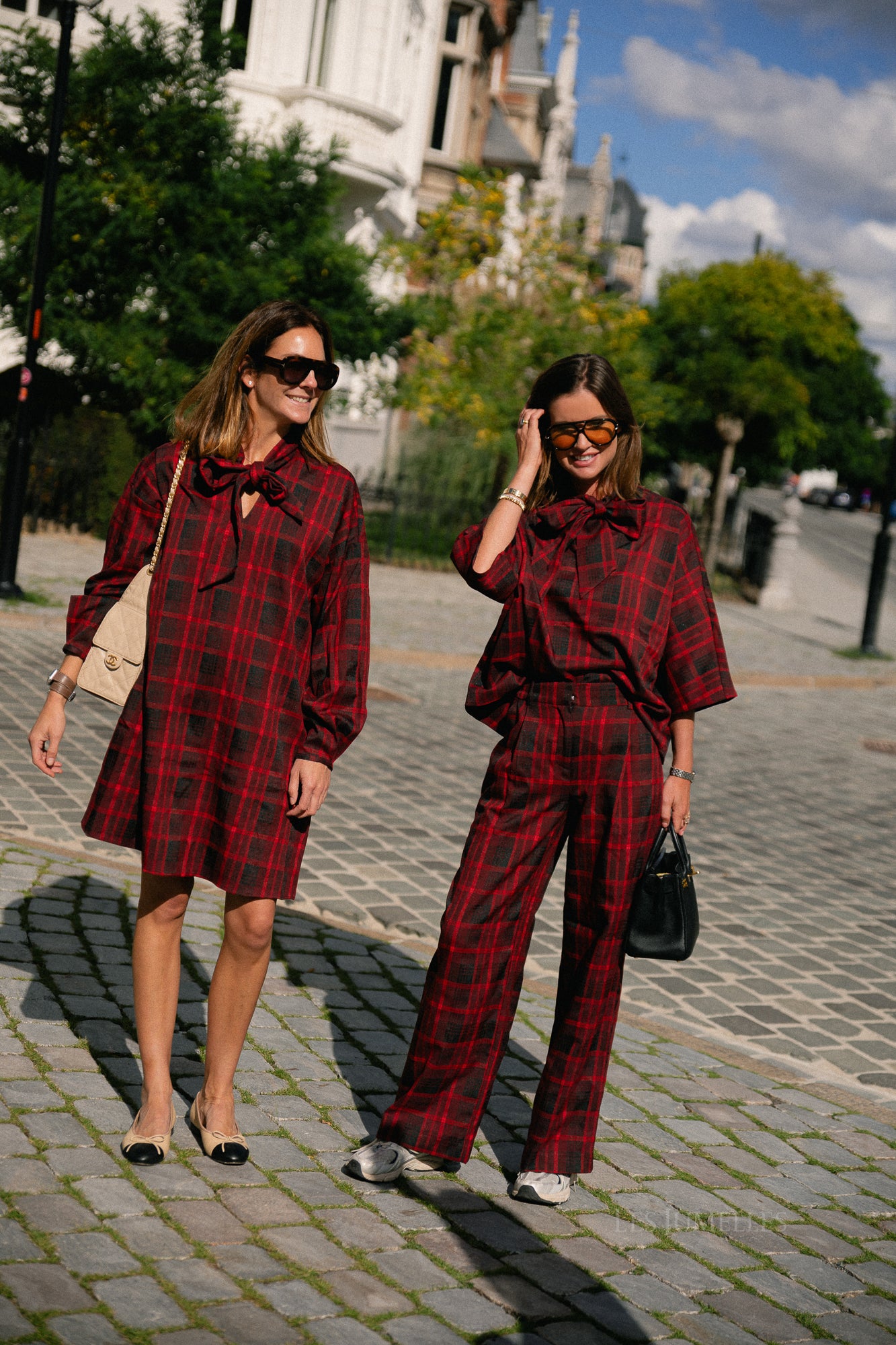 YASEvelina HMW pants port royale/red mix