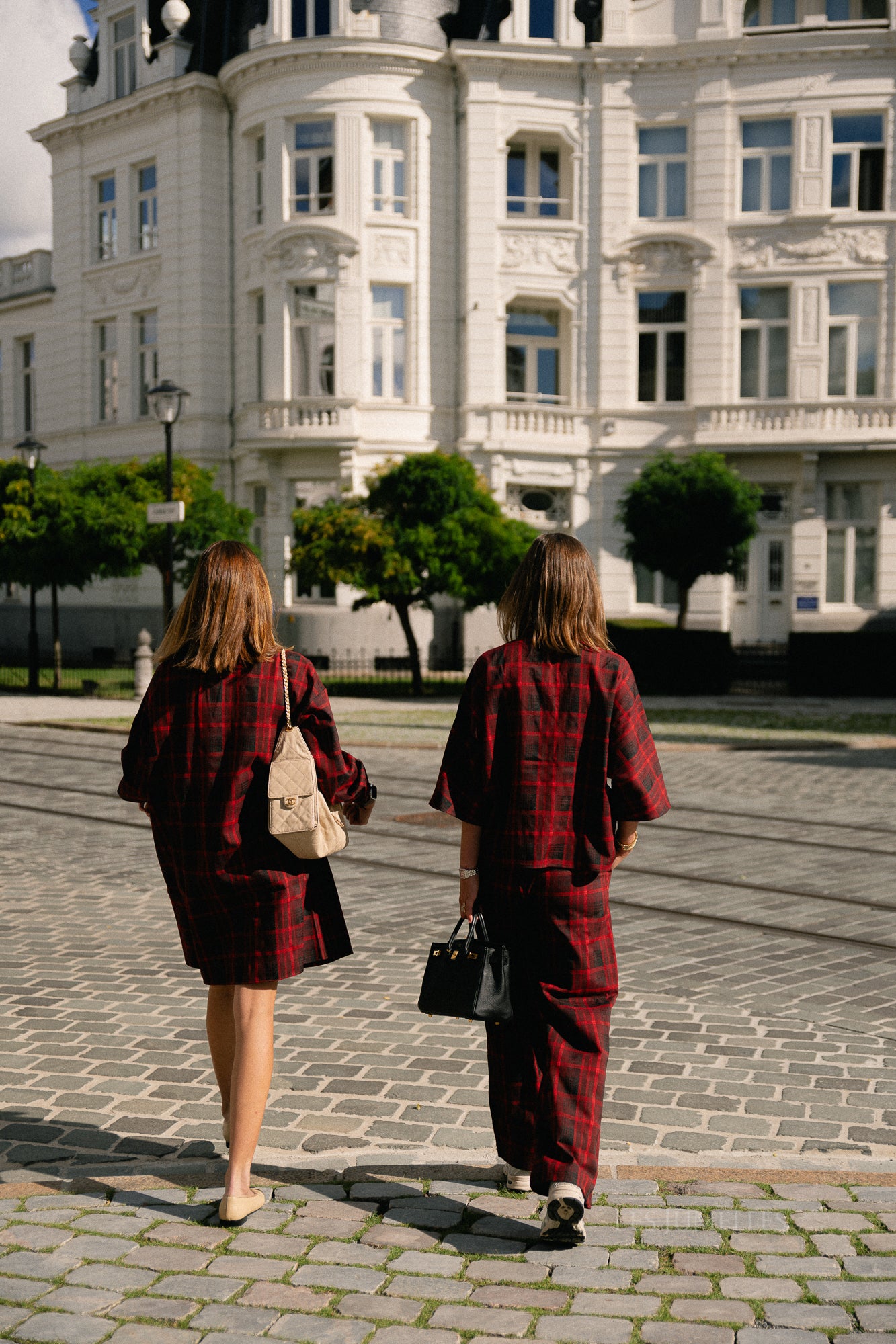 YASEvelina HMW pants port royale/red mix