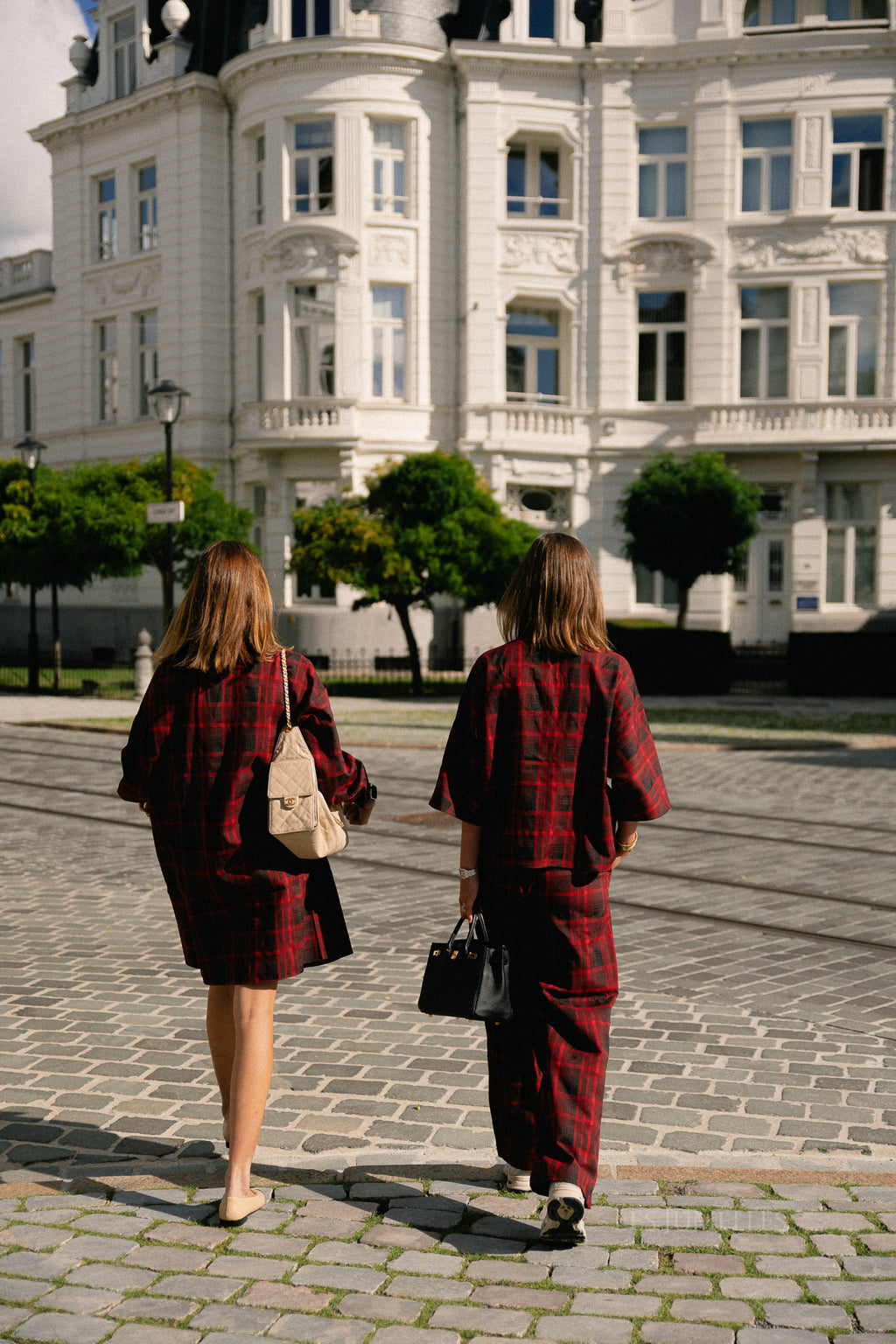 YASEvelina HMW pants port royale/red mix
