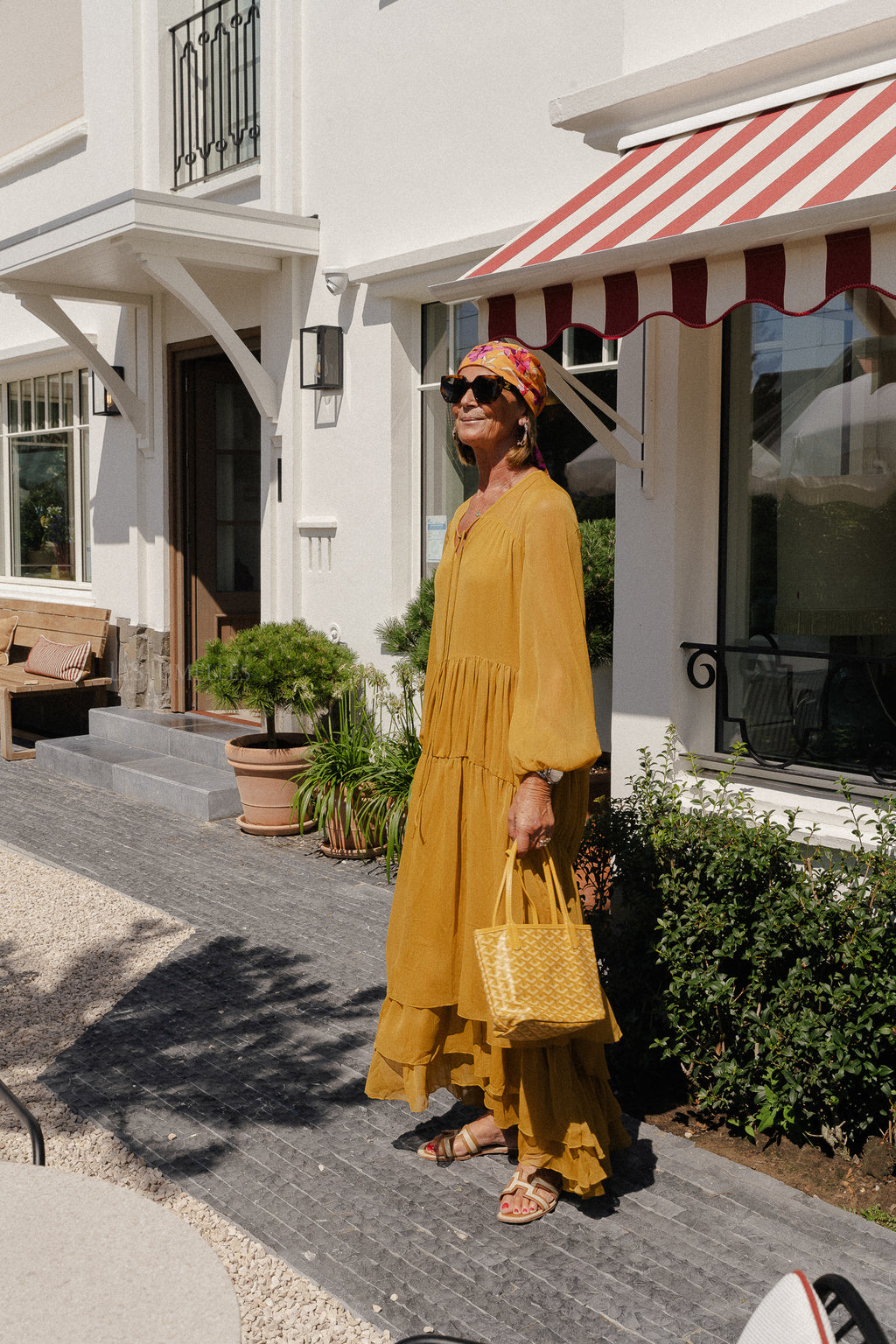 VIKale L/S Maxikleid Walddrossel