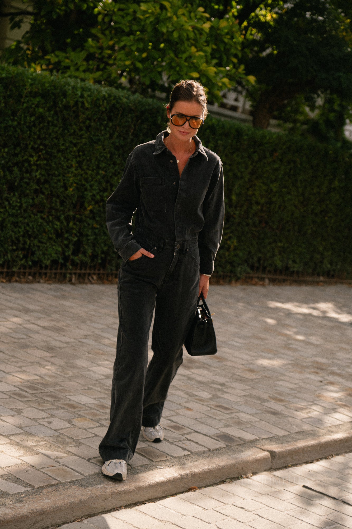 JoelleSW jumpsuit washed black