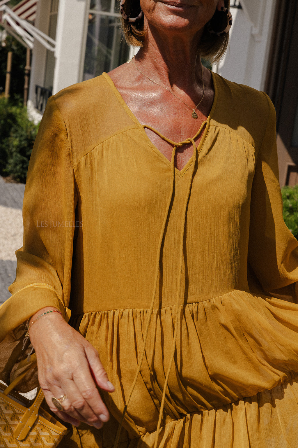 VIKale L/S Maxikleid Walddrossel