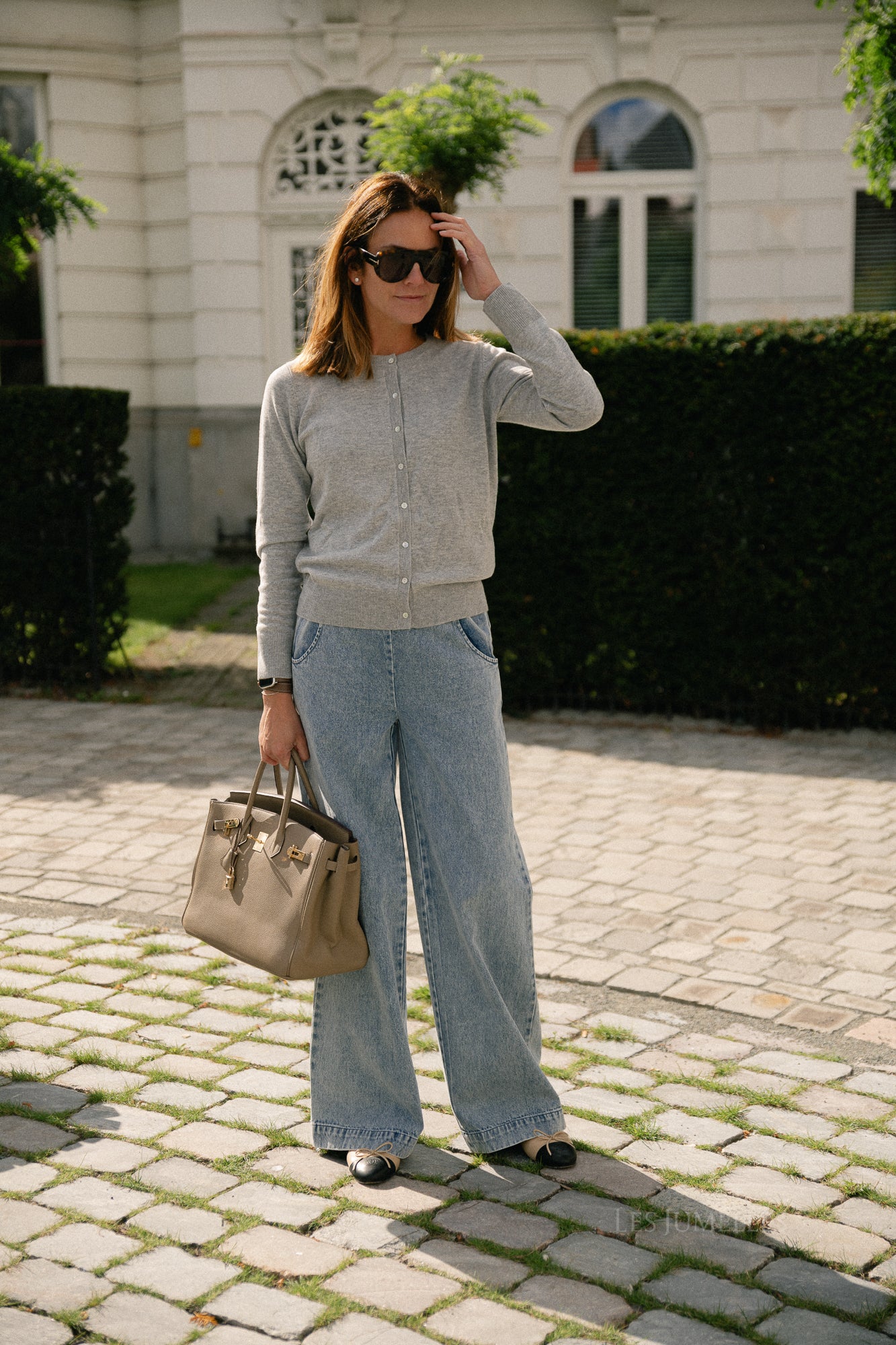 Cissesw cardigan grey melange