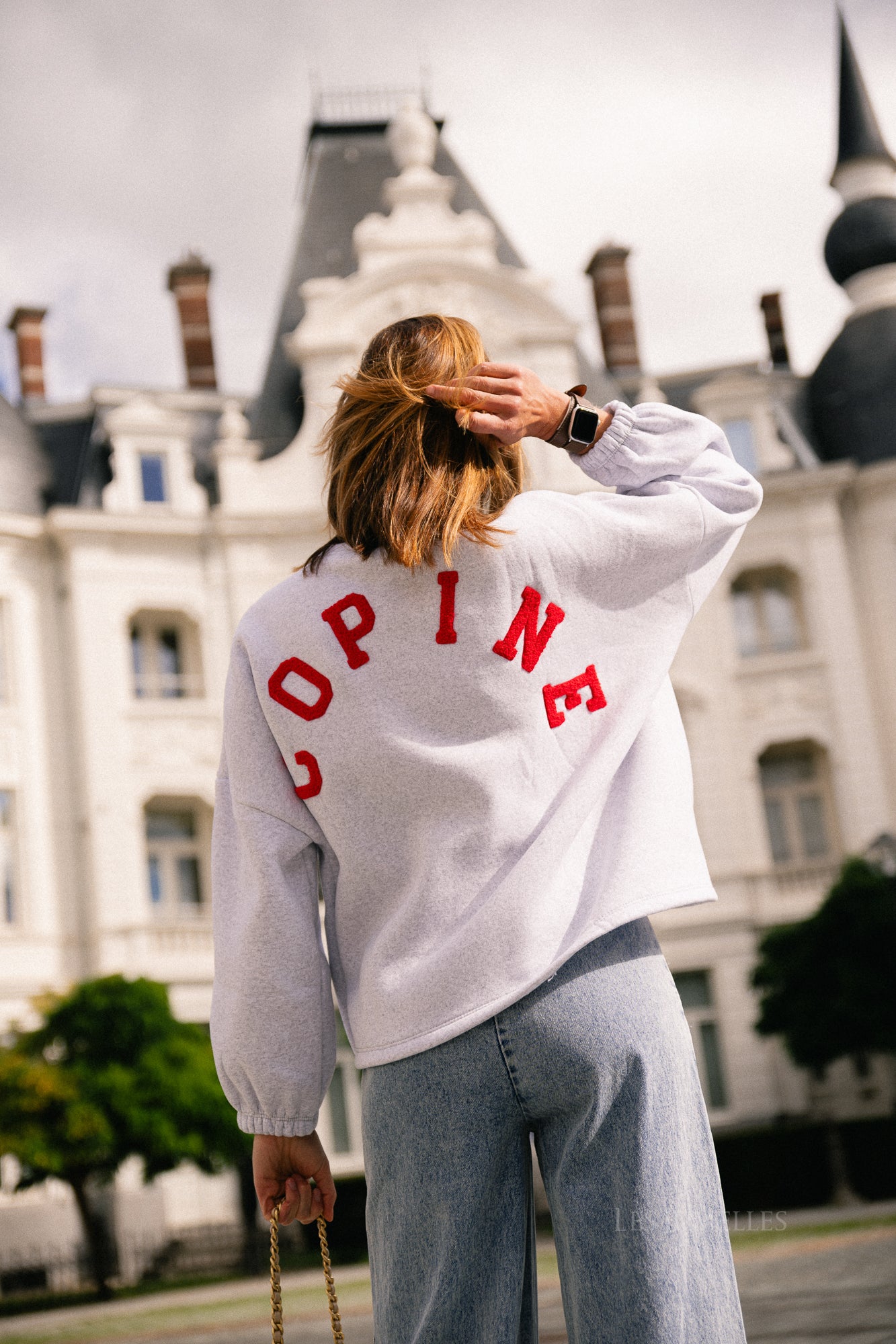 ORIGINAL 'Copine' sweater light grey