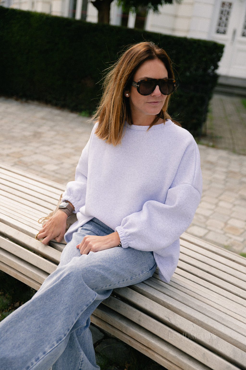 ORIGINAL 'Copine' sweater light grey