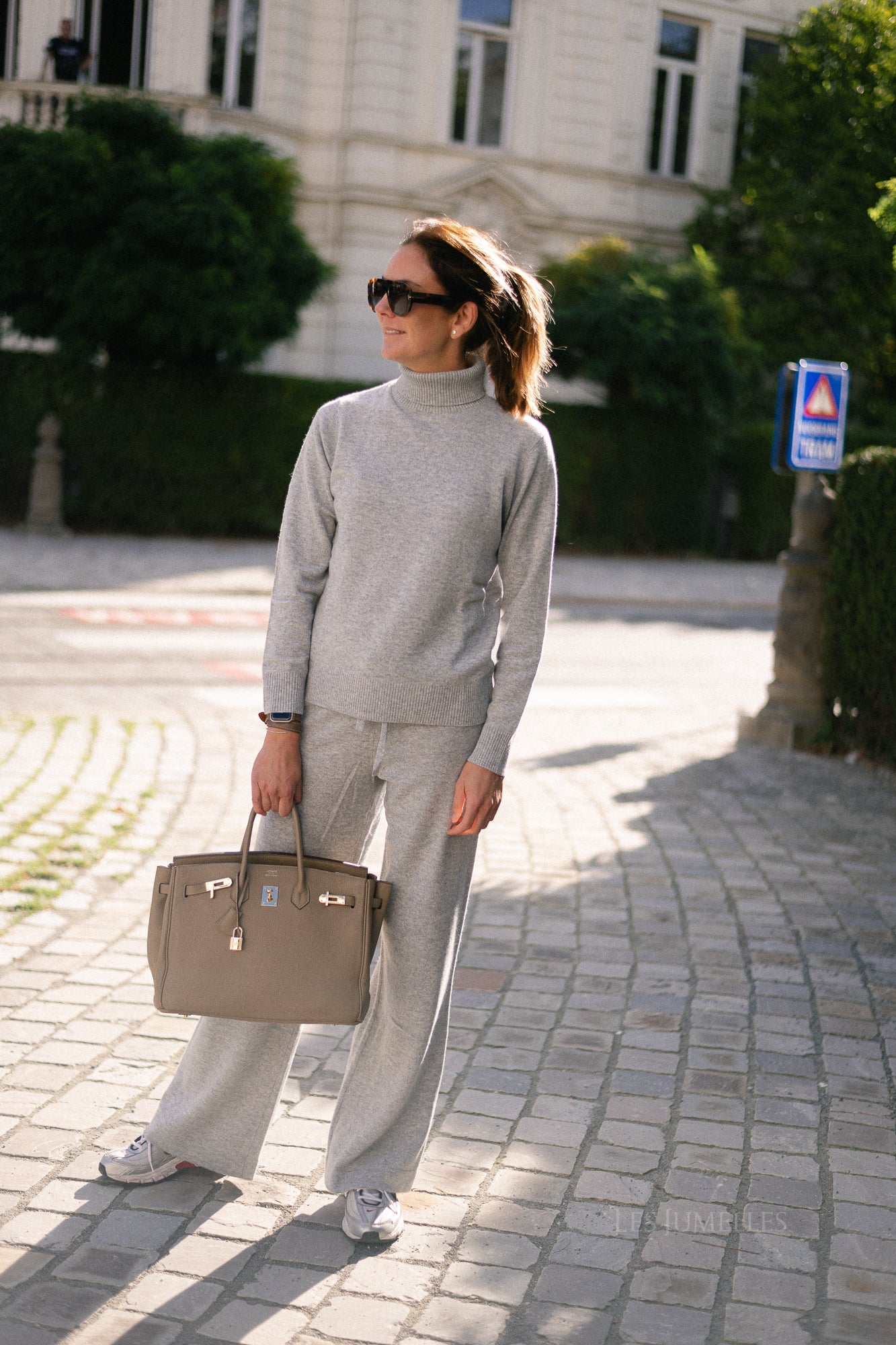 VeloSW trousers grey melange