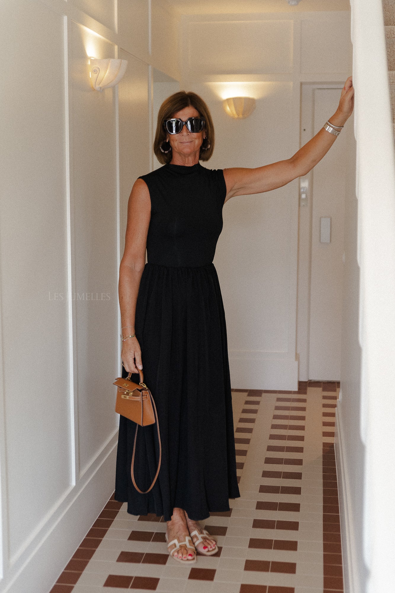 Amy maxi dress black