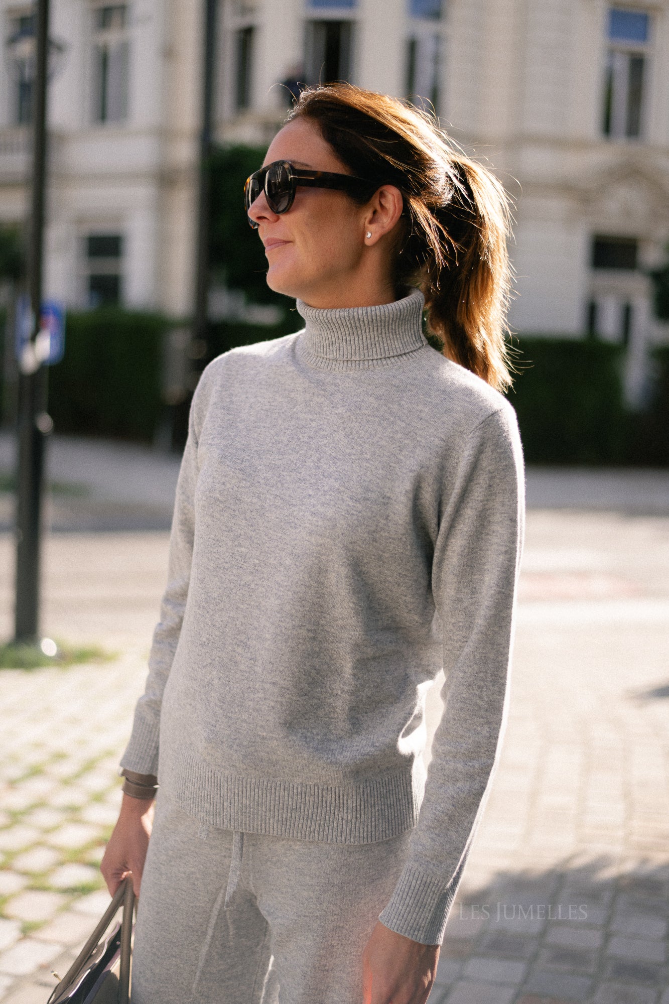 NellSW sweater grey melange