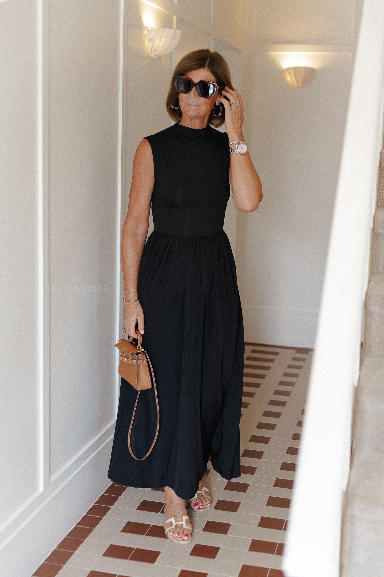 Amy maxi dress black