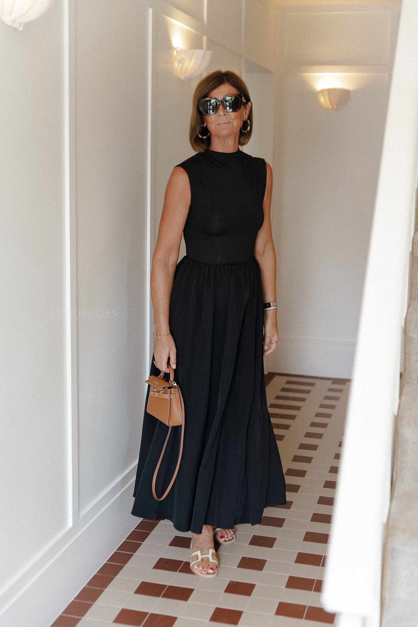 Amy maxi dress black