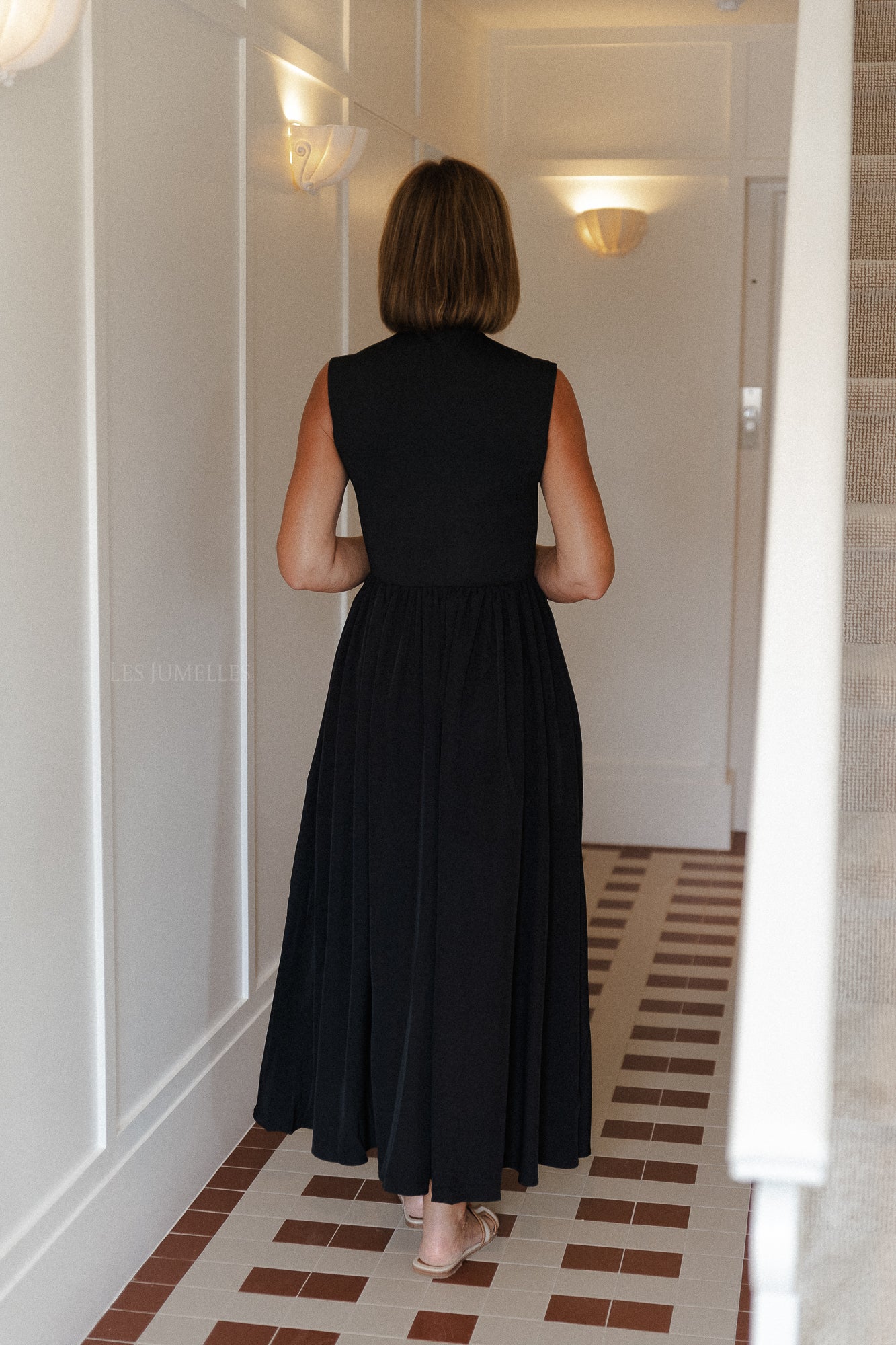 Amy maxi dress black