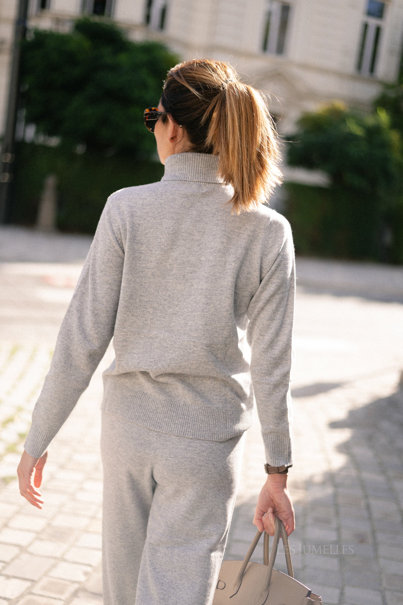 NellSW sweater grey melange