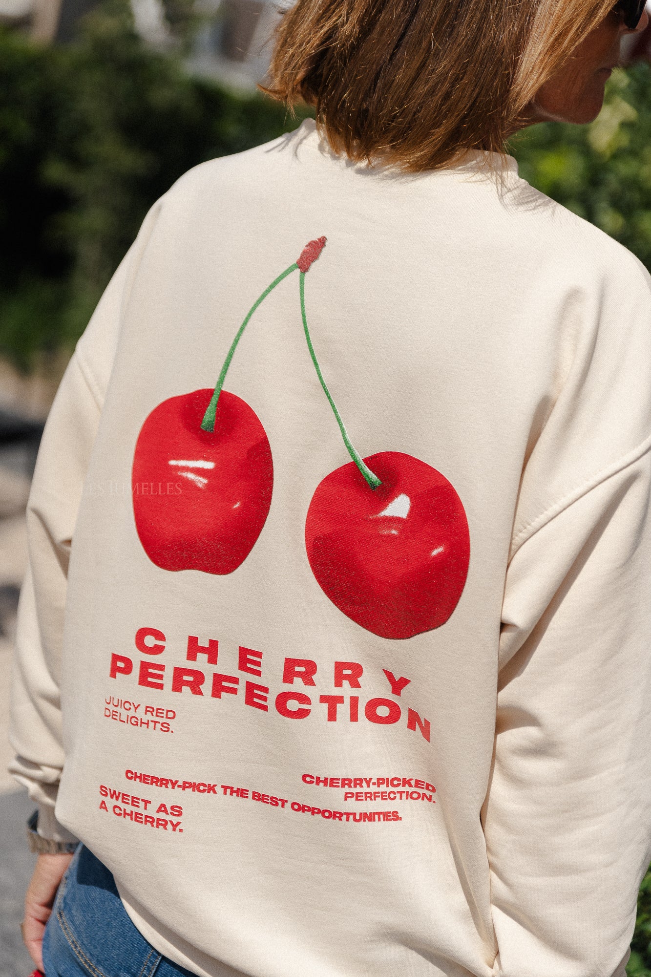 Cherry perfectie trui latte