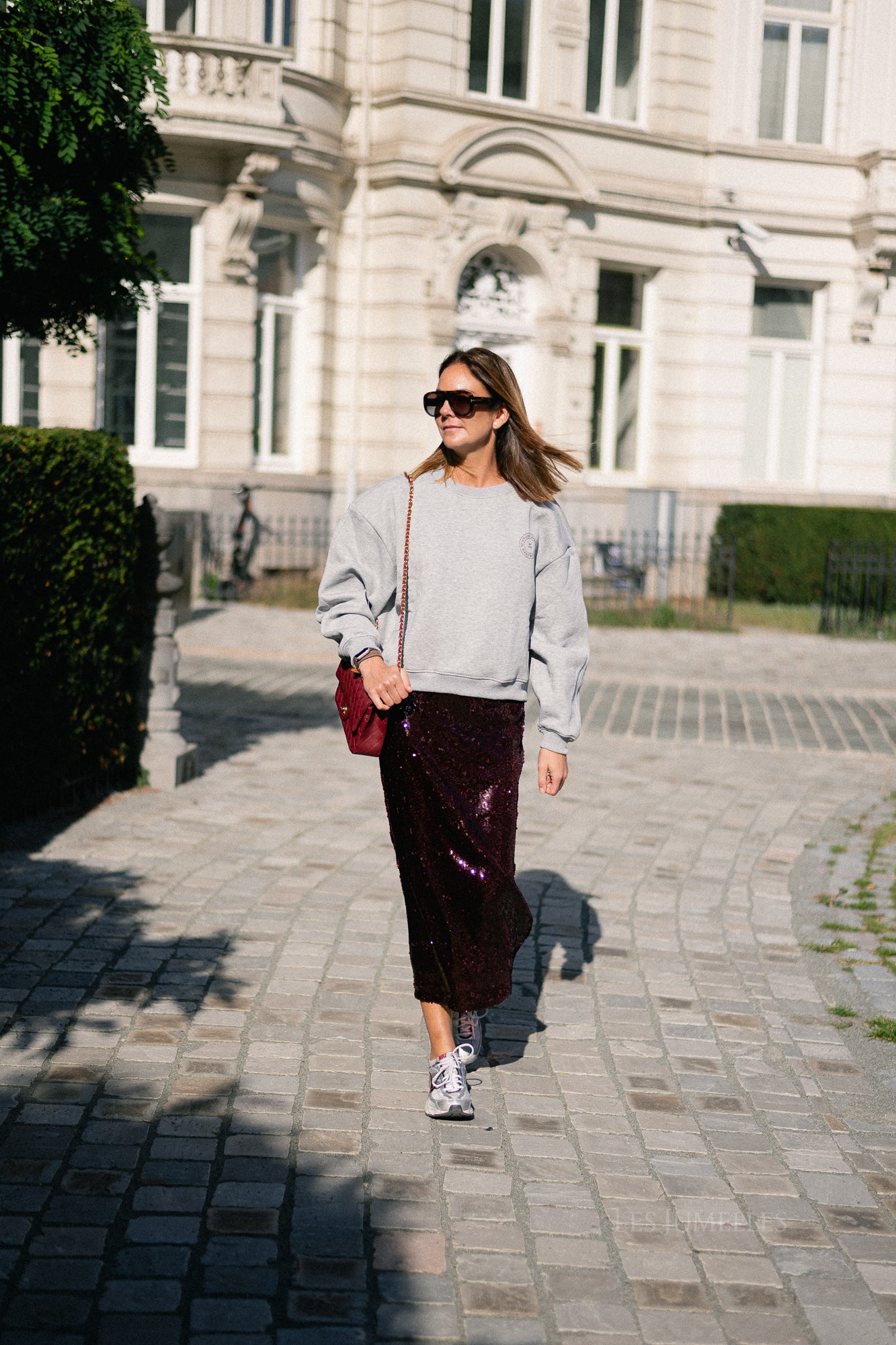 ElinSW sweatshirt grey melange