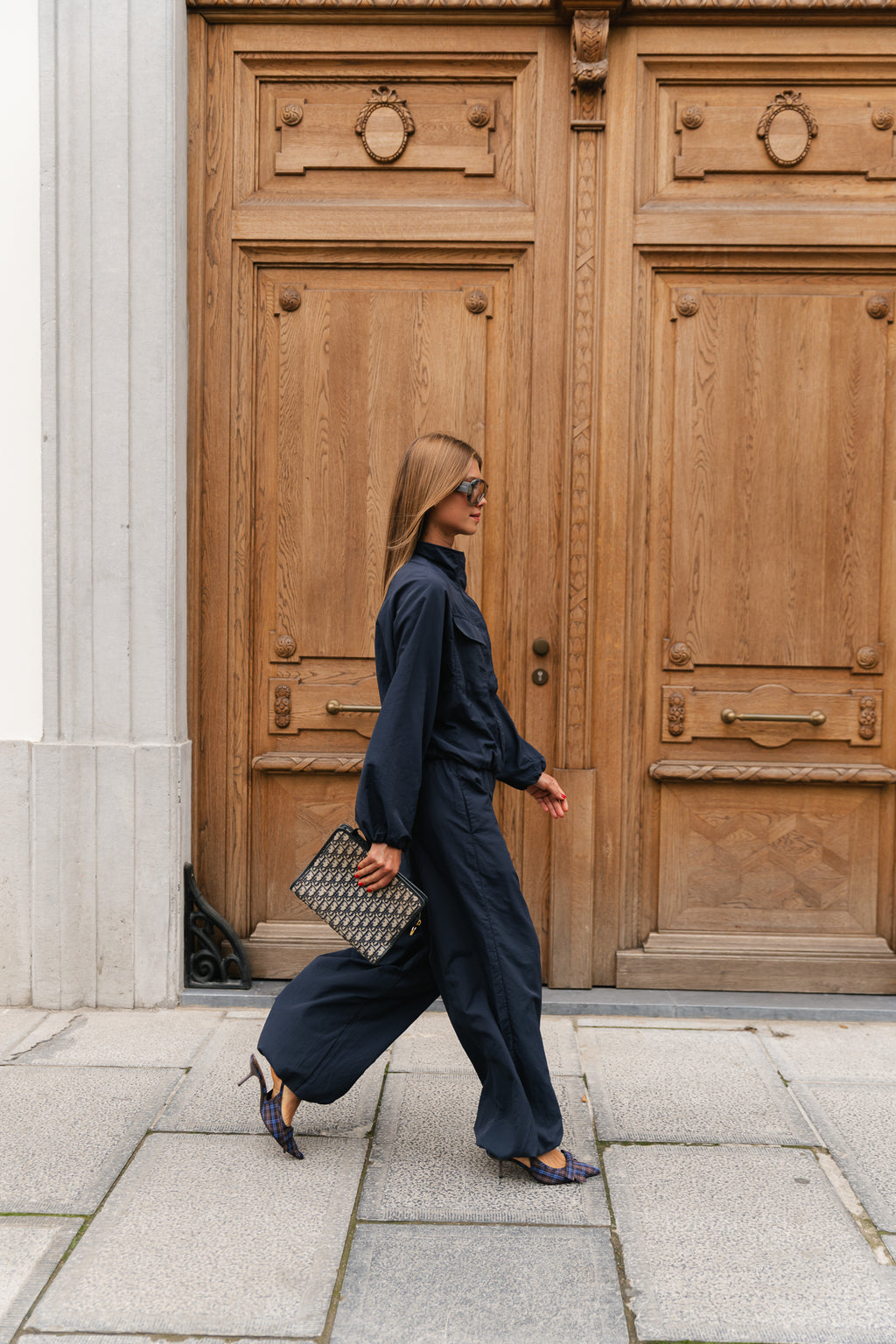VISelma L/S jacket navy blazer