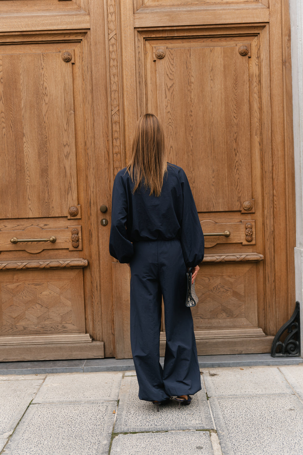 VISelma L/S jacket navy blazer