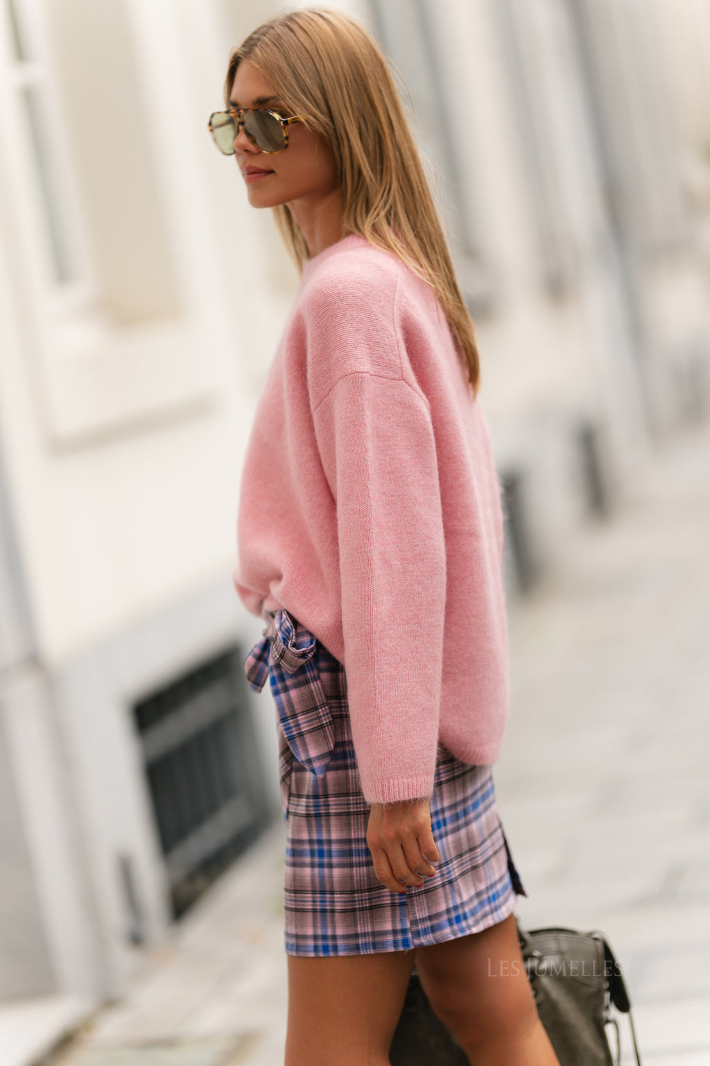 Pia mohair jumper candy pink