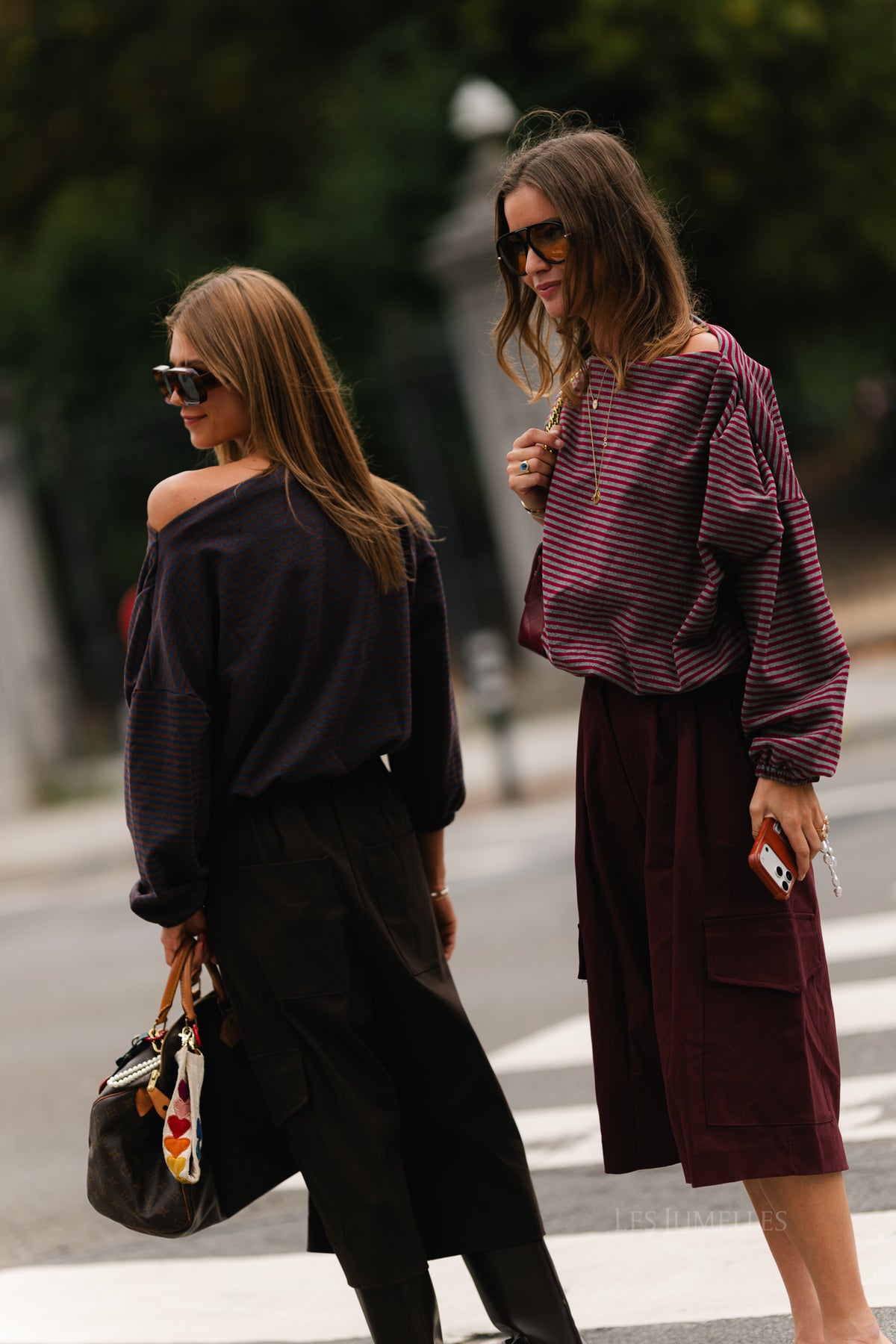 Callie cargo jorts burgundy