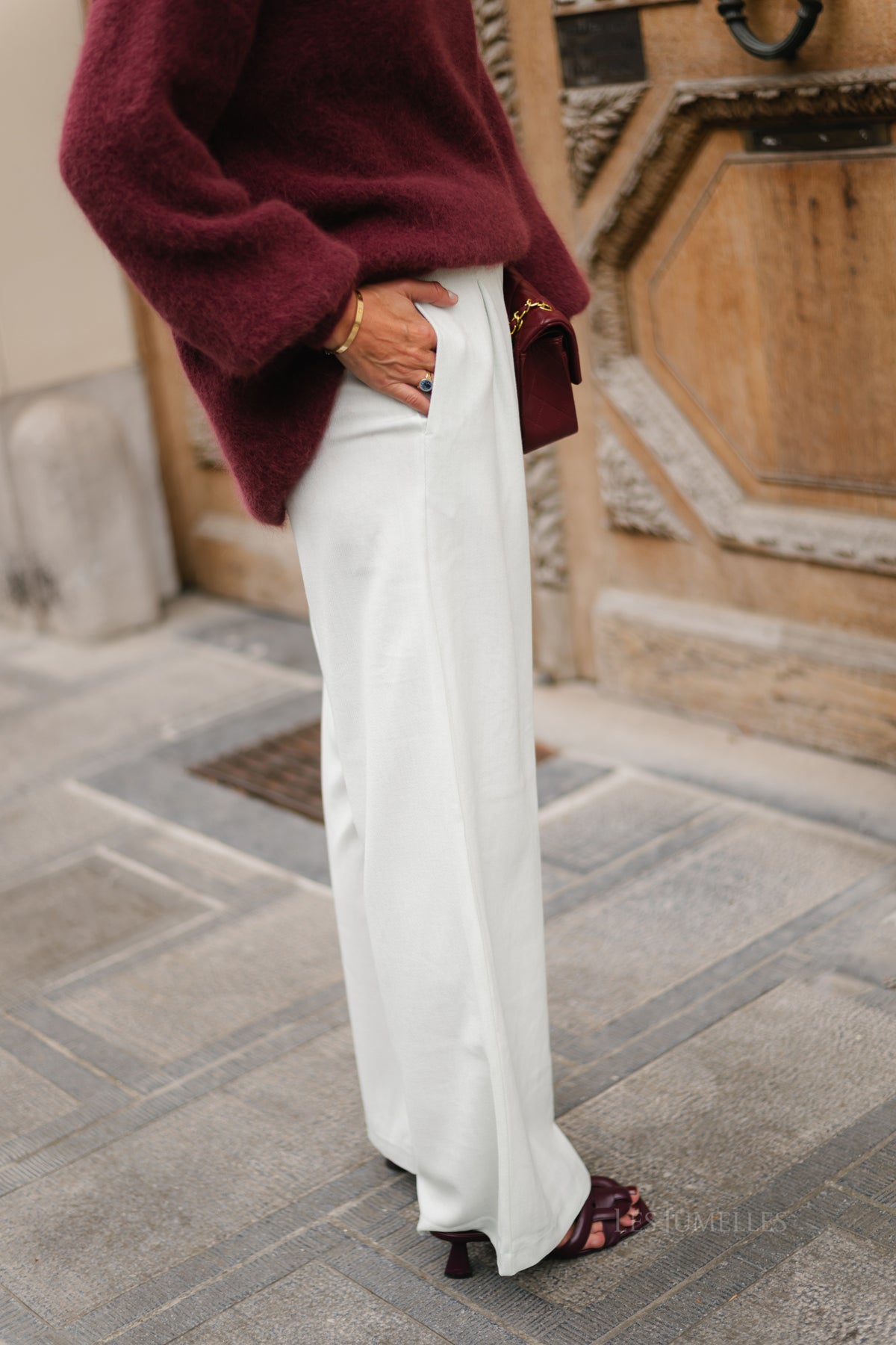 Vidaya HW tailored pant green lily