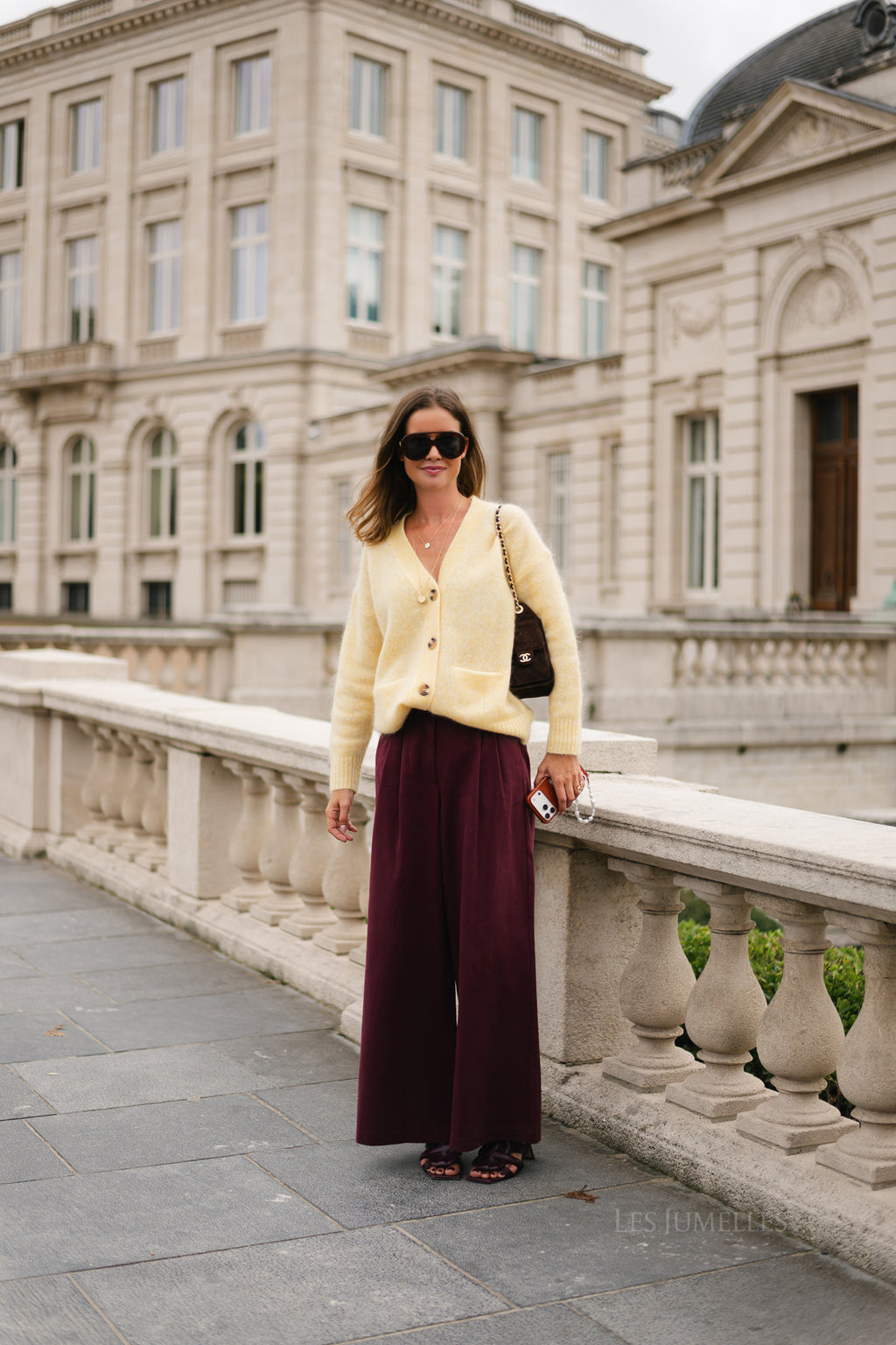 Billie-Lou mohair cardigan butter yellow