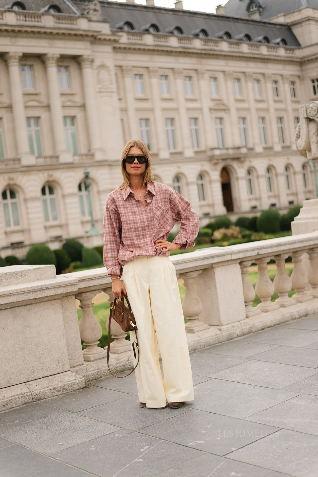 Rose trousers butter yellow