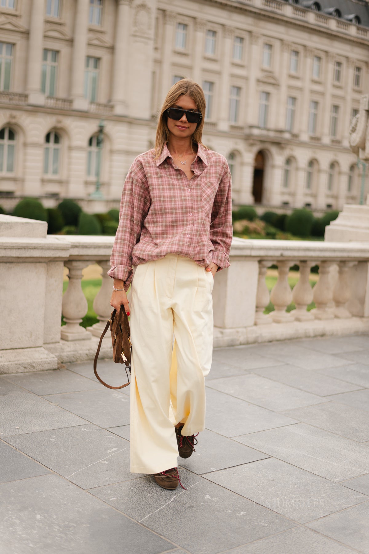 Rose trousers butter yellow