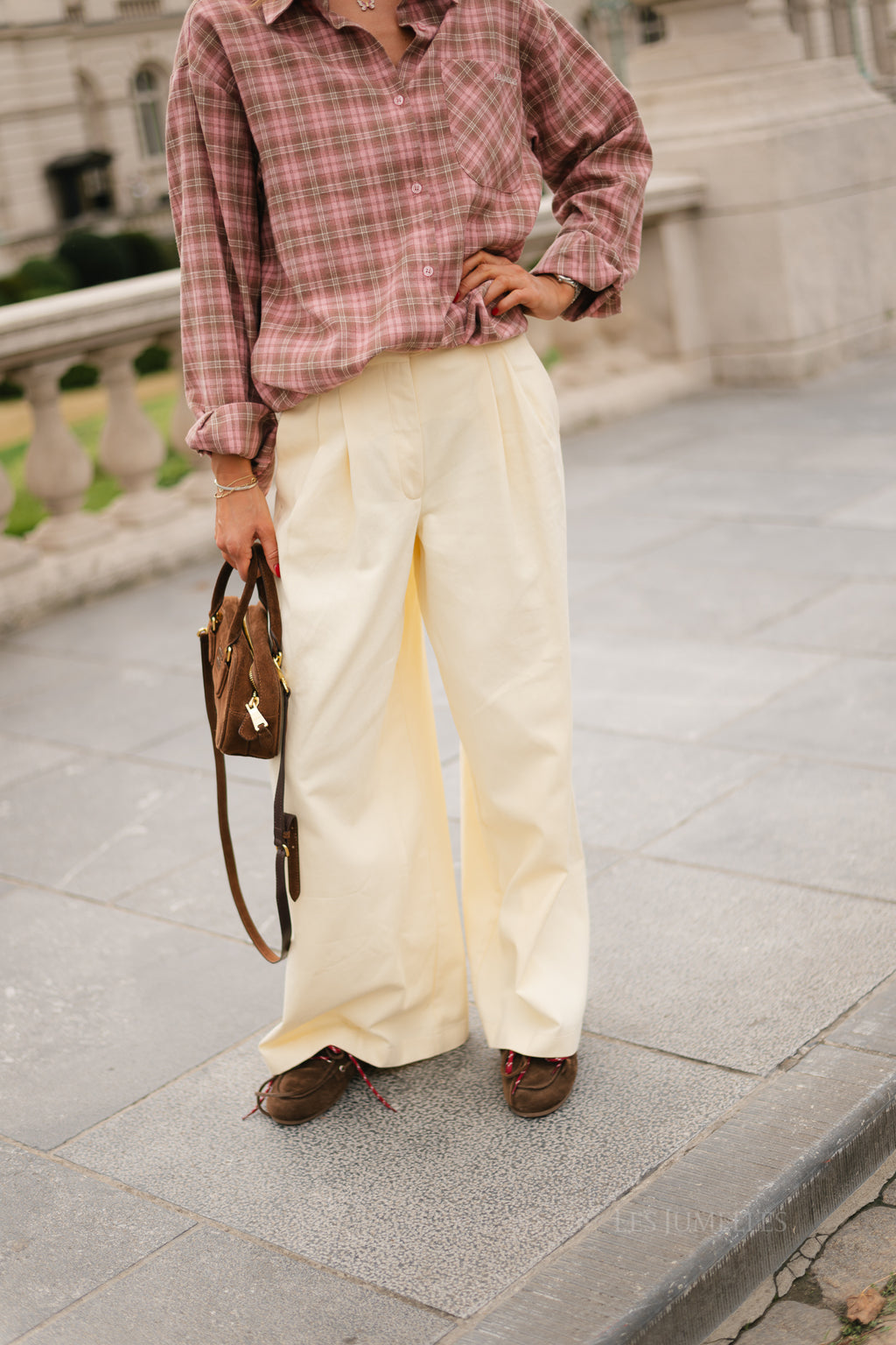 Rose trousers butter yellow
