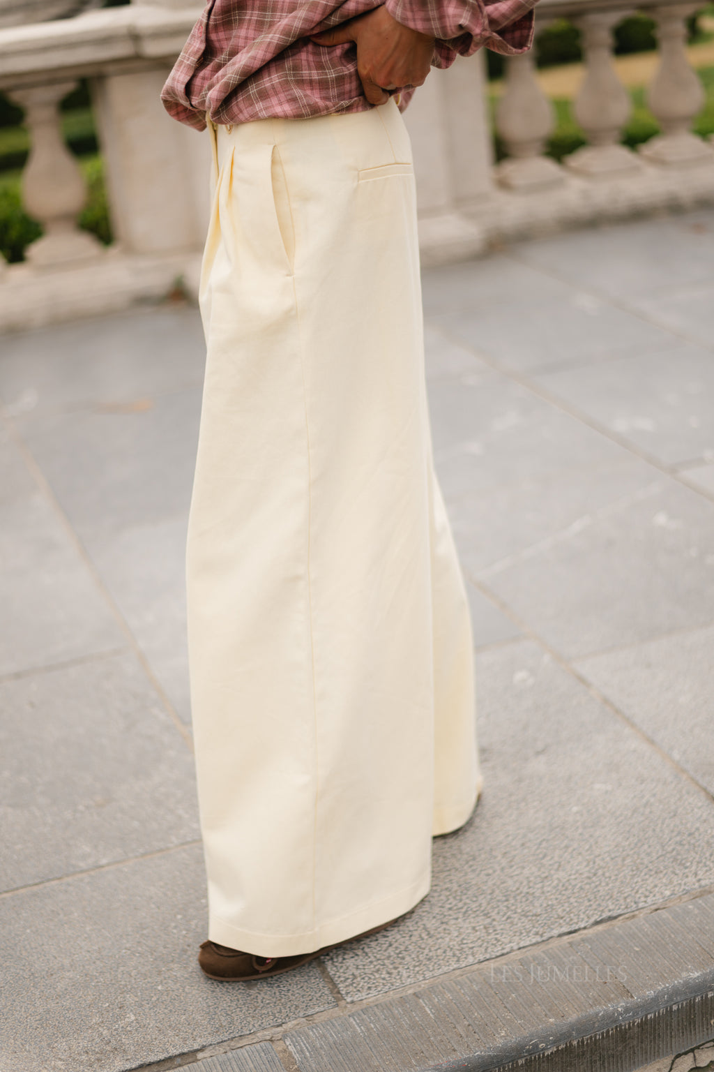 Rose trousers butter yellow