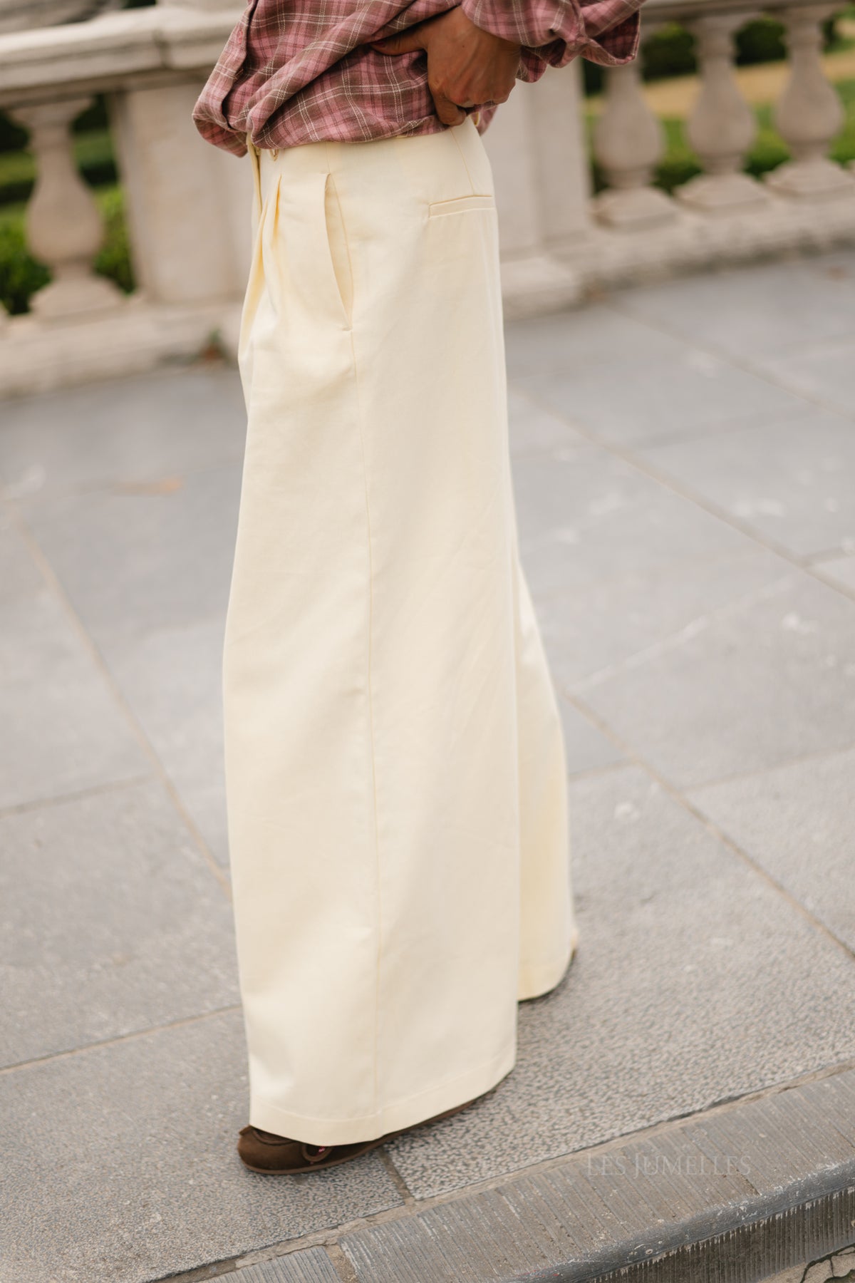 Rose trousers butter yellow