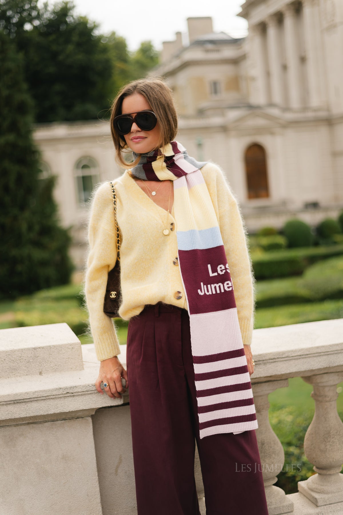 Les Jumelles scarf multicolor