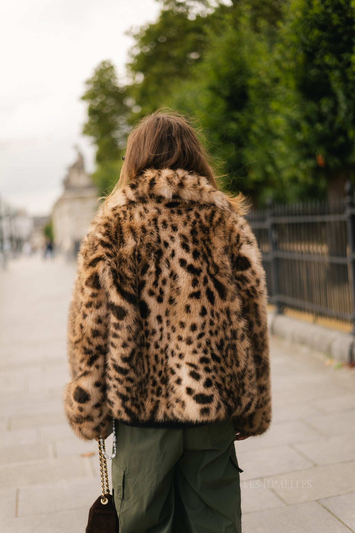 LarrieSW faux fur leopard jacket