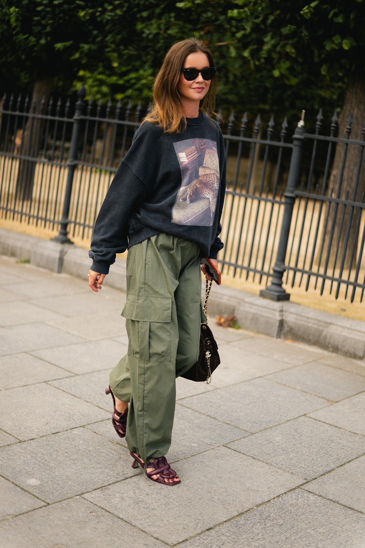 ParosSW oversized sweatshirt washed black