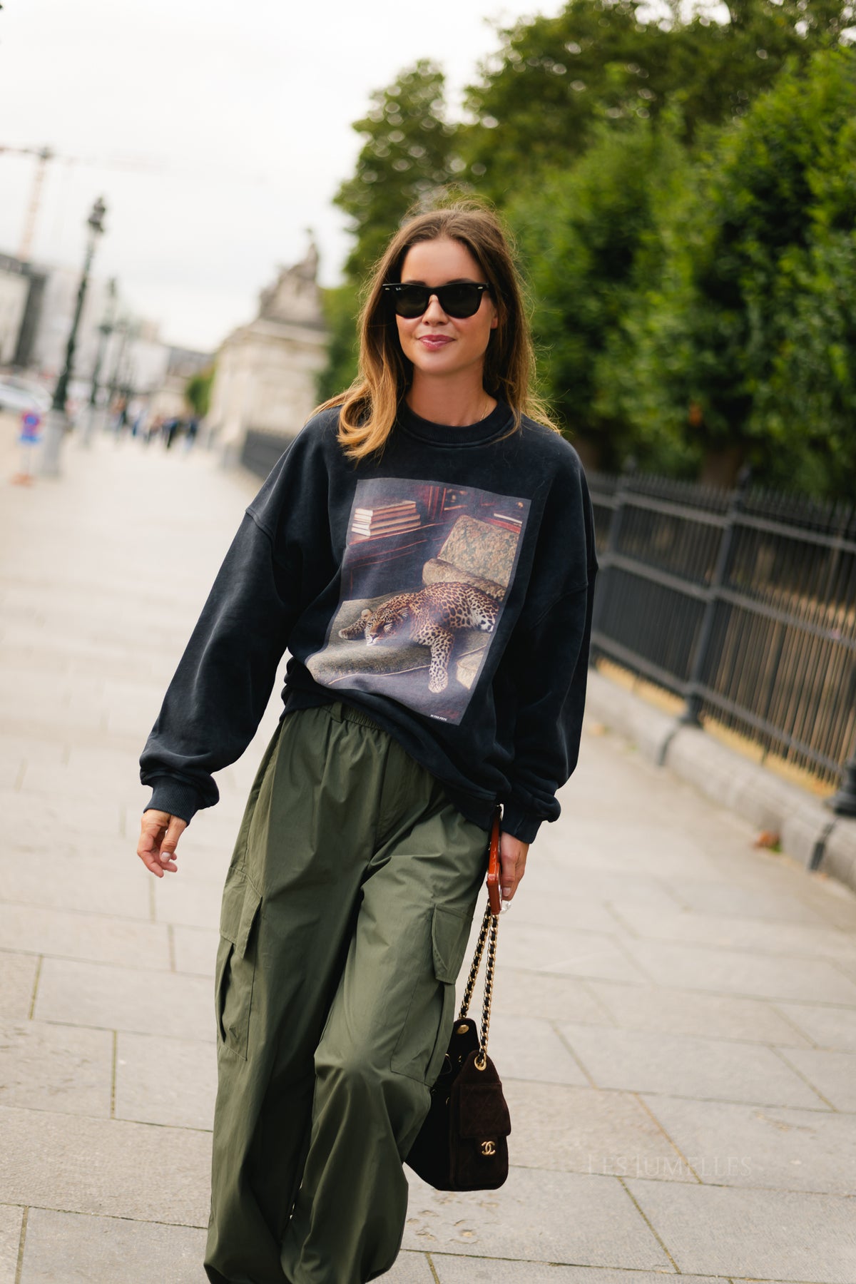 ParosSW oversized sweatshirt washed black
