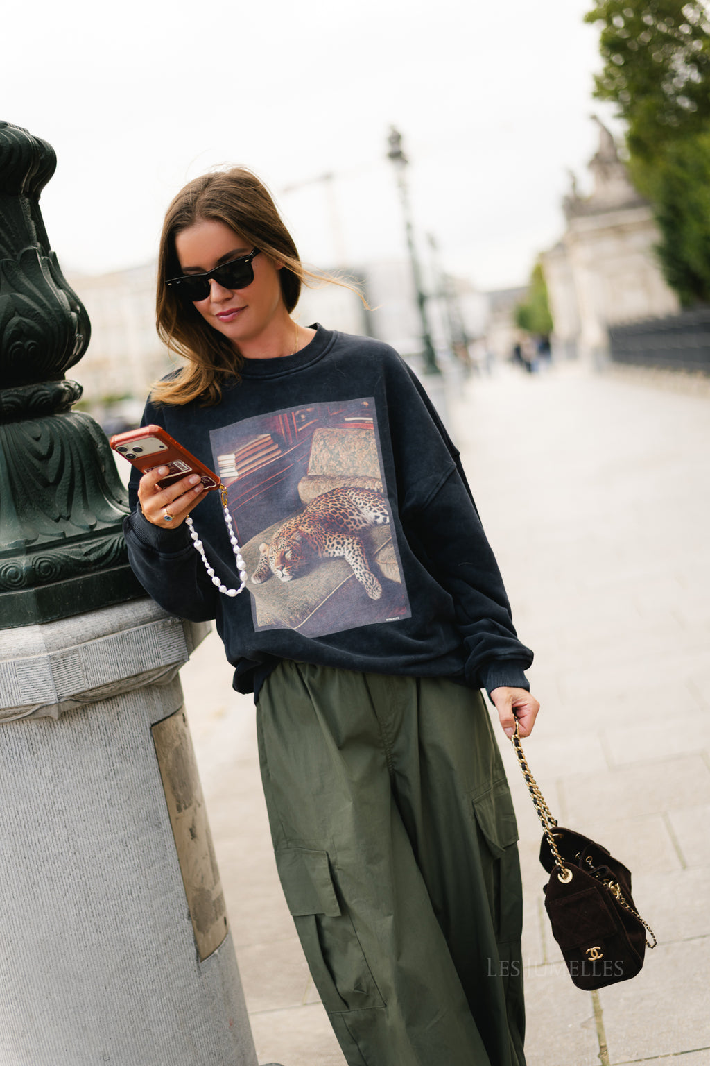ParosSW oversized sweatshirt washed black