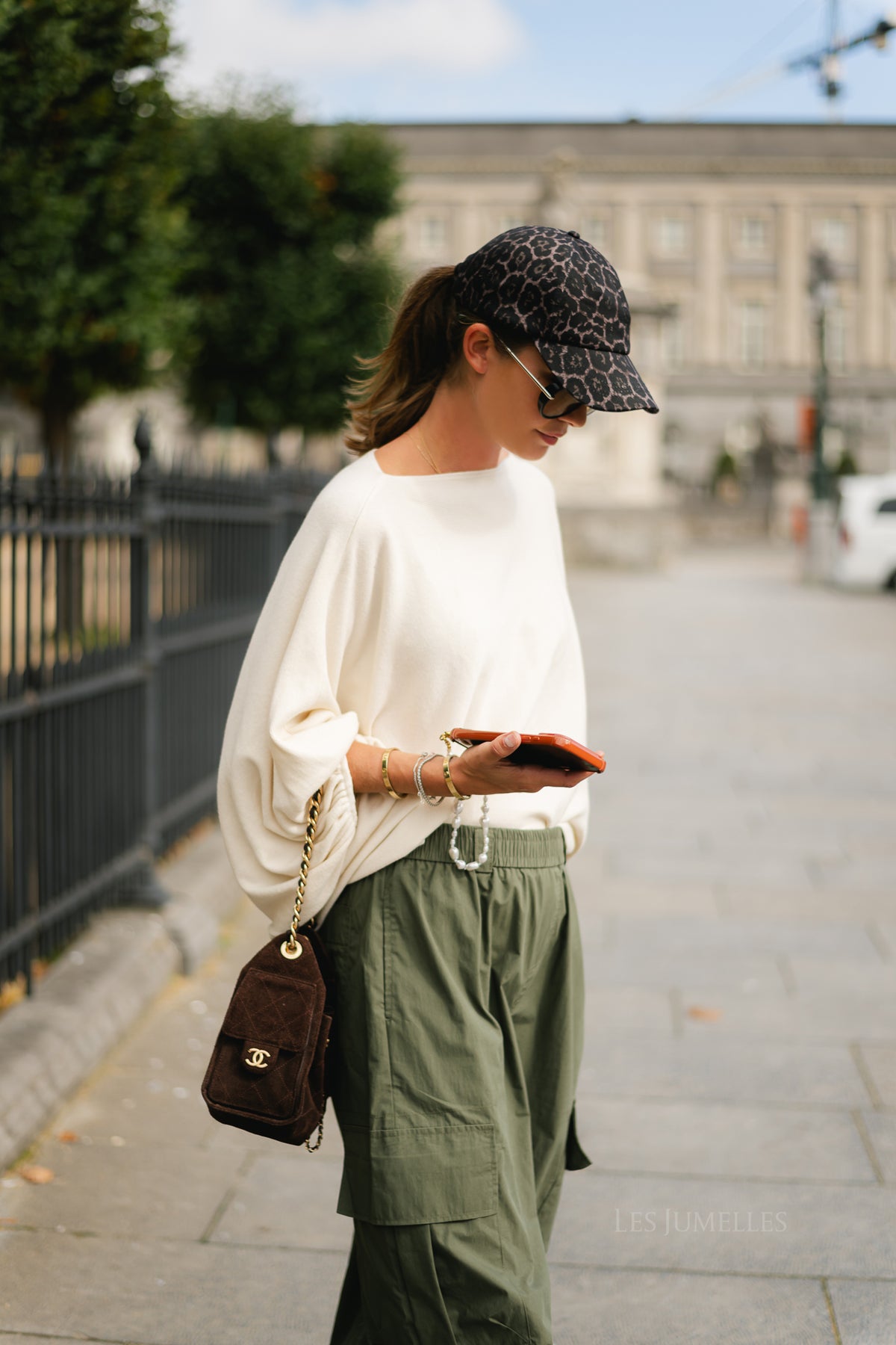 Charline cropped sweater ecru