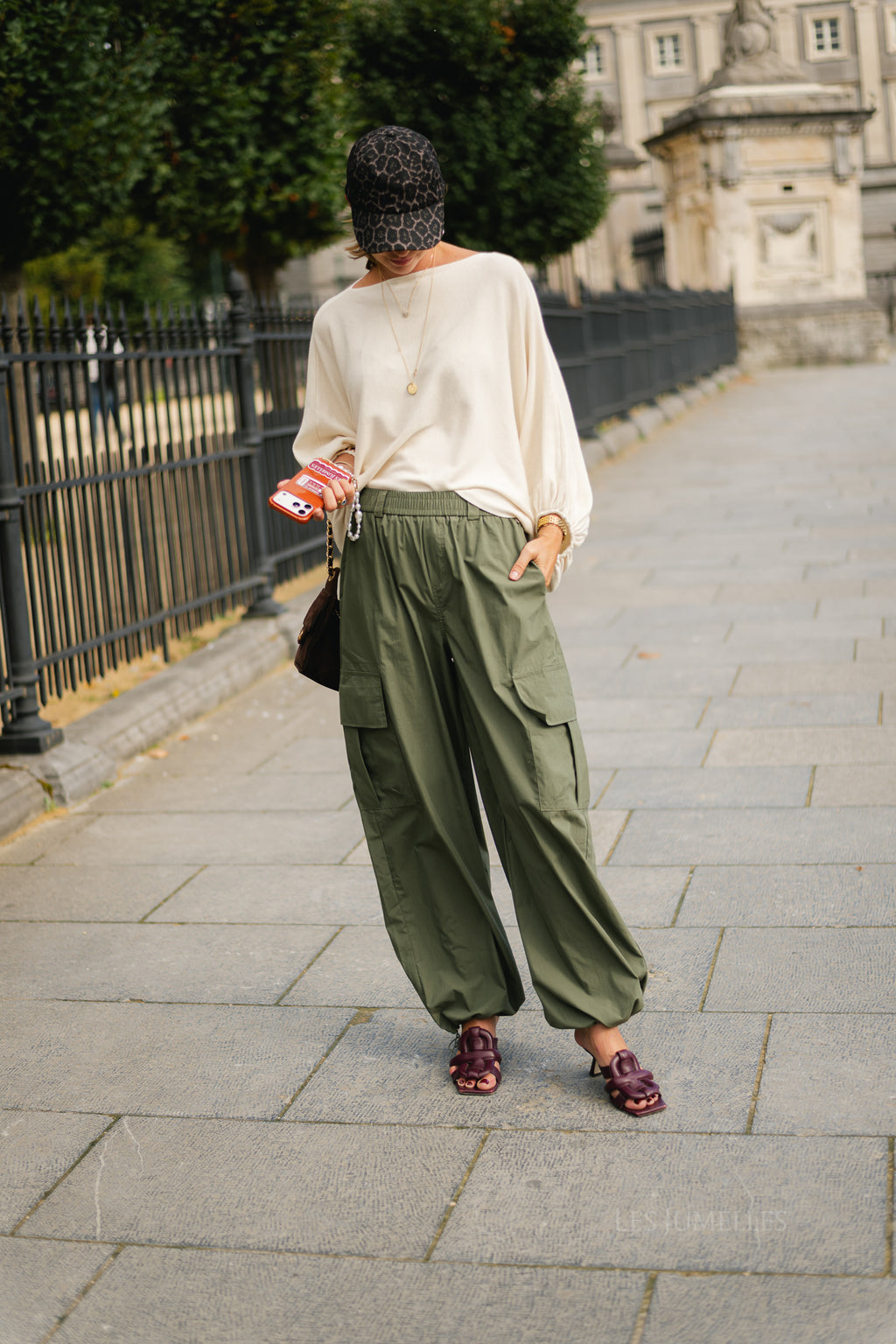 Charline cropped sweater ecru