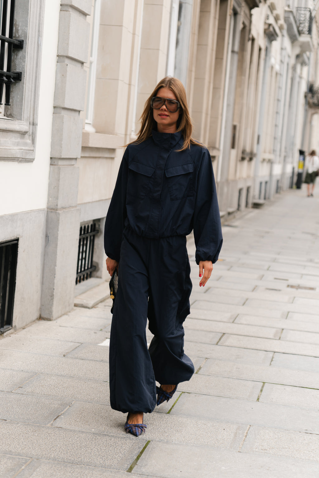 VISelma L/S jacket navy blazer