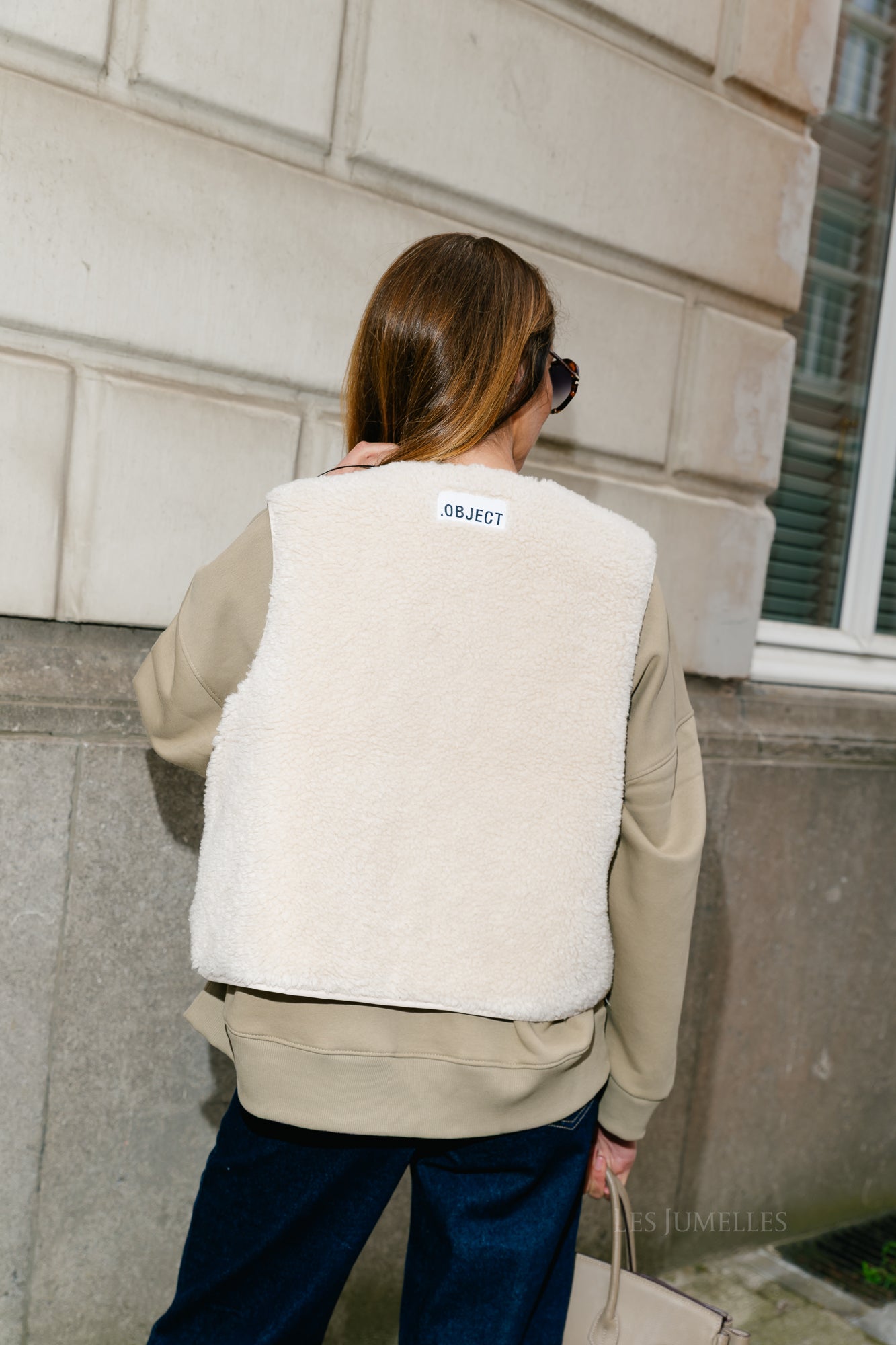 OBJElla new waistcoat sandshell