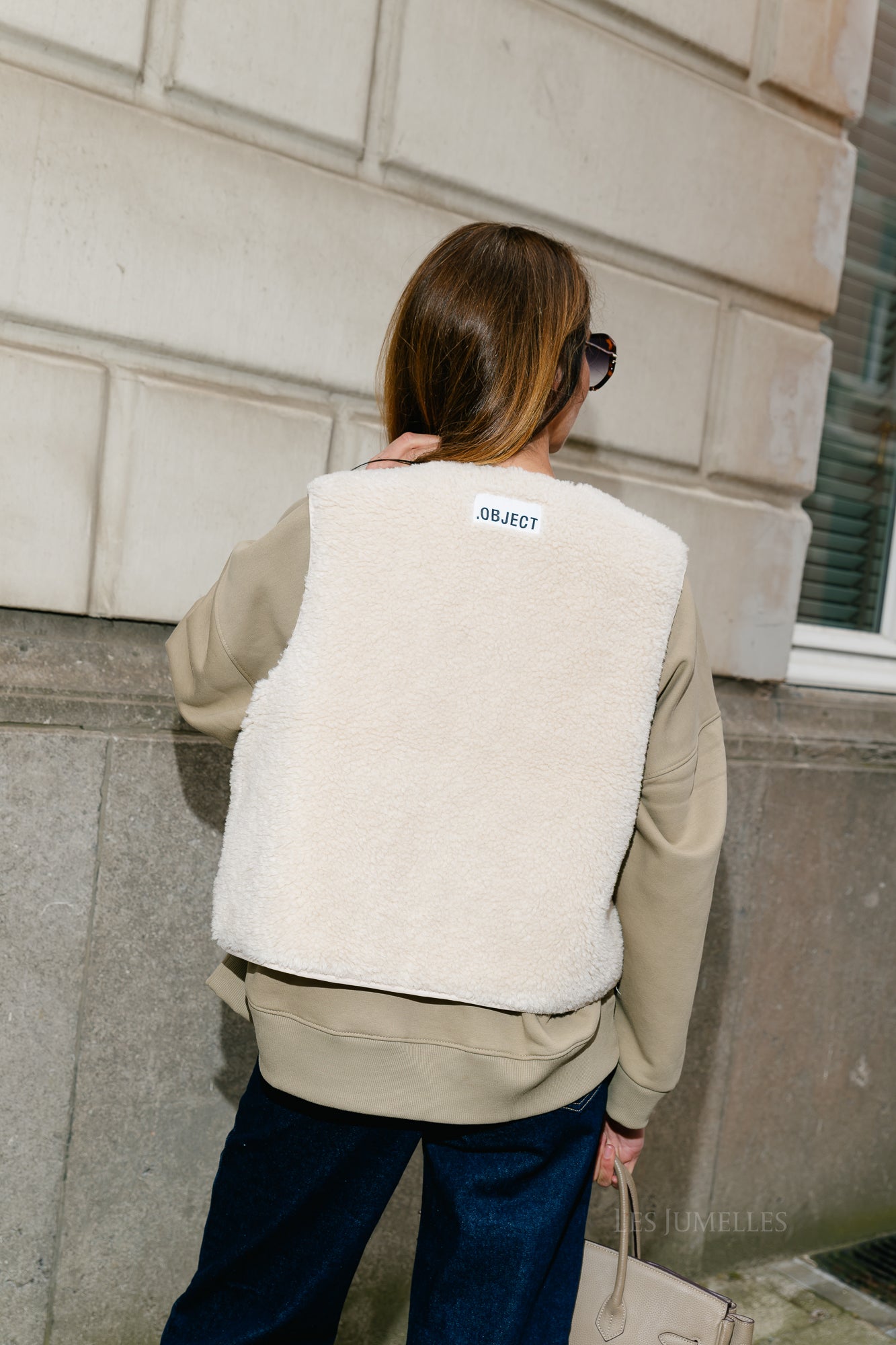 OBJElla new waistcoat sandshell